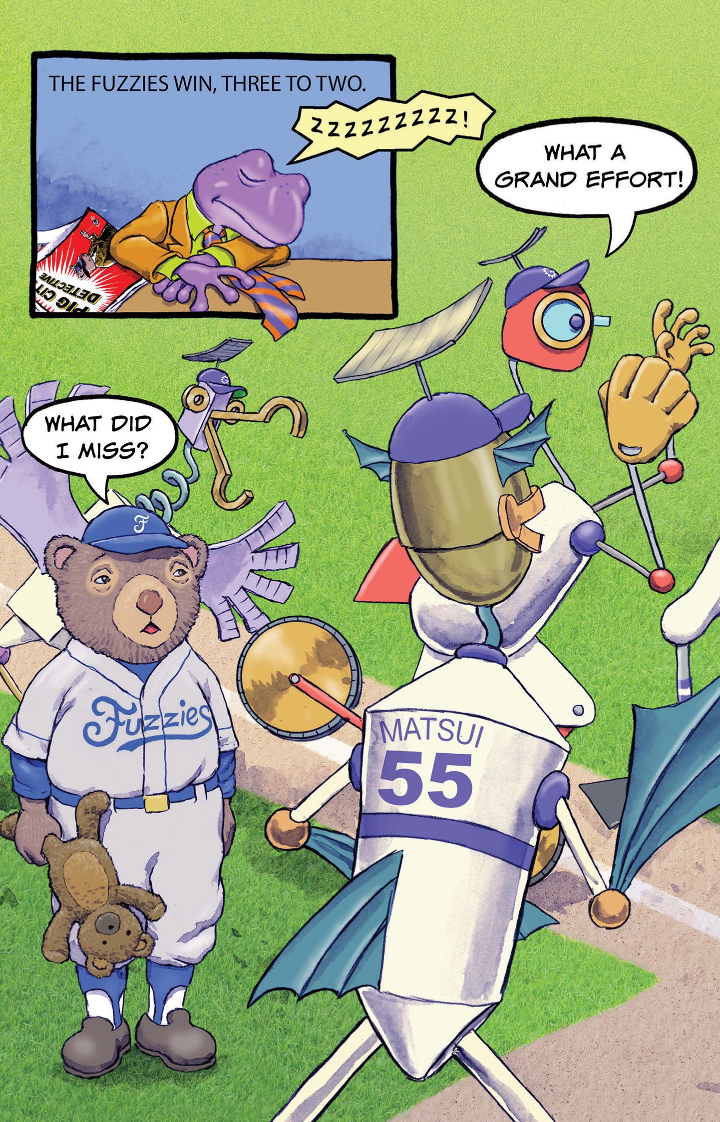 Read online Fuzzy Baseball comic -  Issue #3 - 68