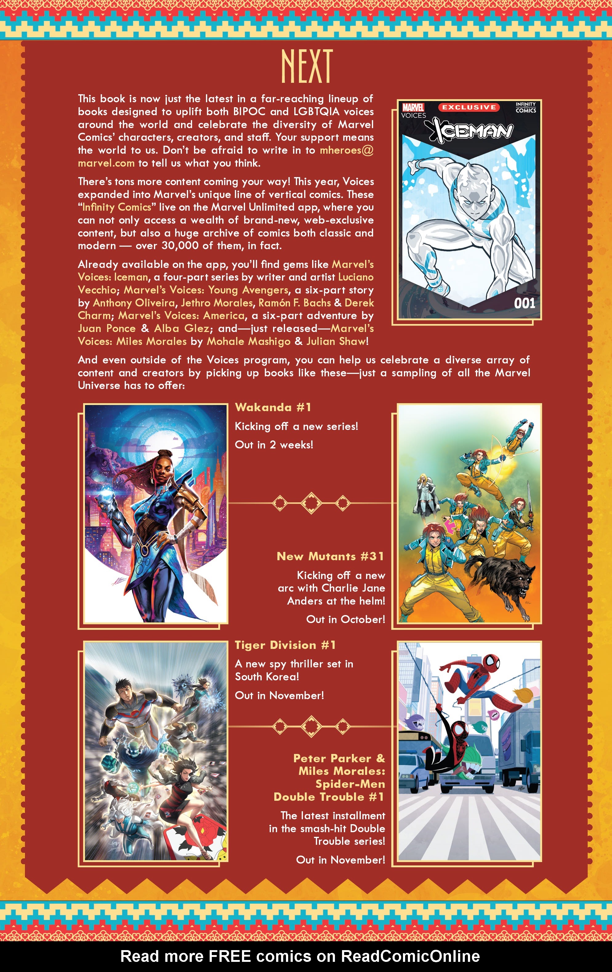 Read online Marvel's Voices: Community (Comunidades) comic -  Issue # Full - 47