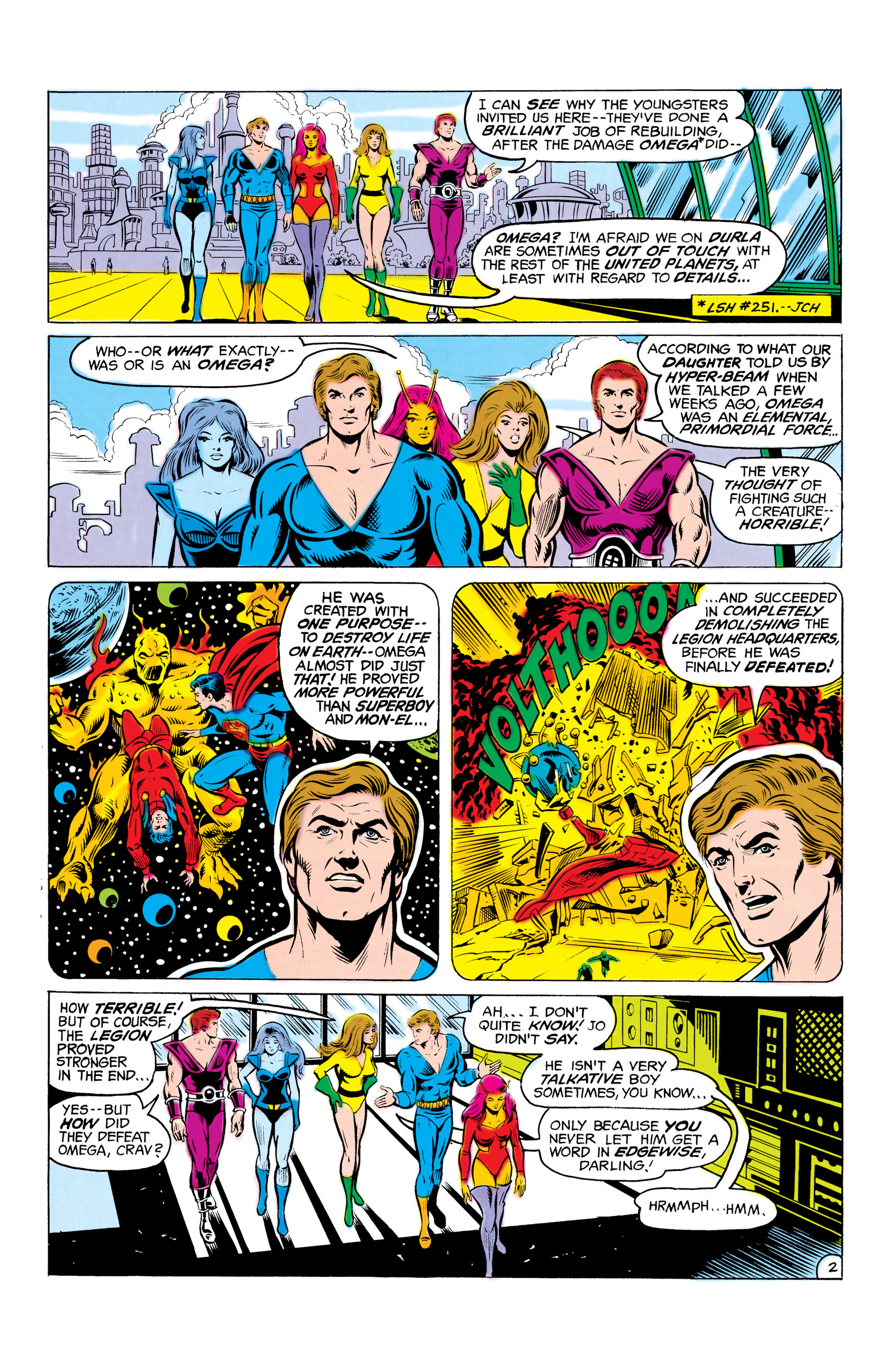 Read online Legion of Super-Heroes (1980) comic -  Issue #263 - 3
