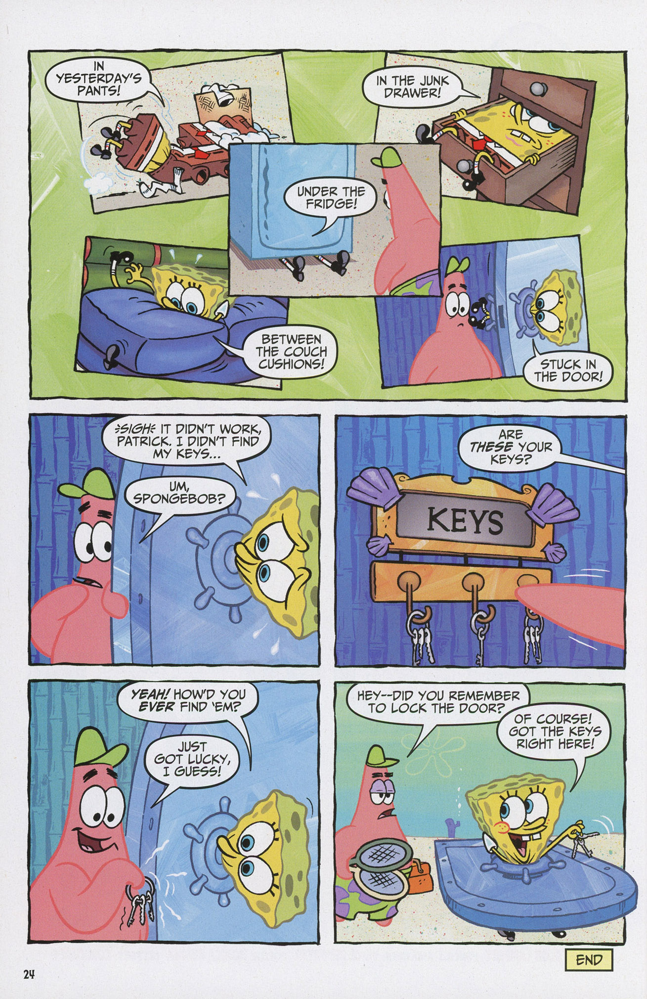 Read online SpongeBob Comics comic -  Issue #10 - 25