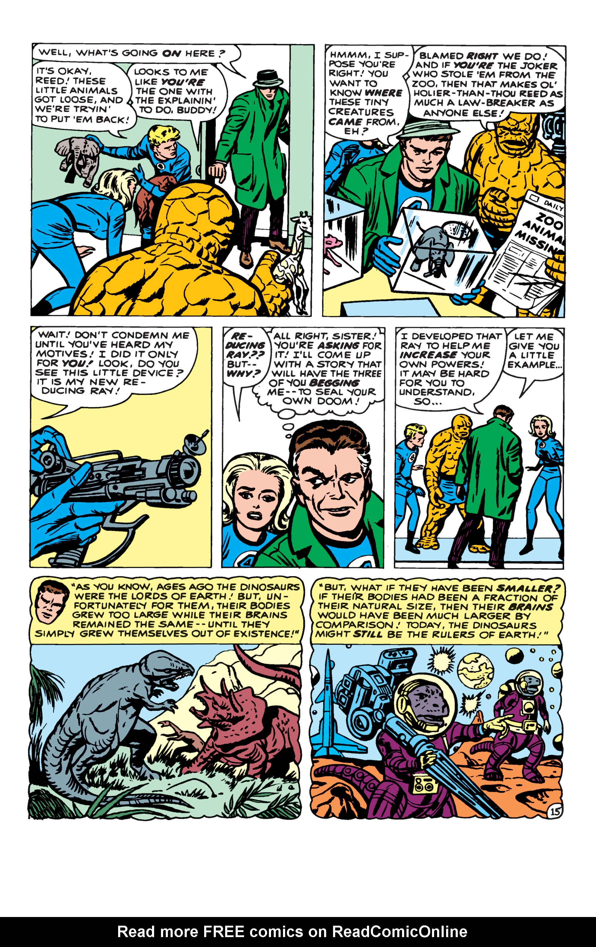 Read online Fantastic Four (1961) comic -  Issue #10 - 16