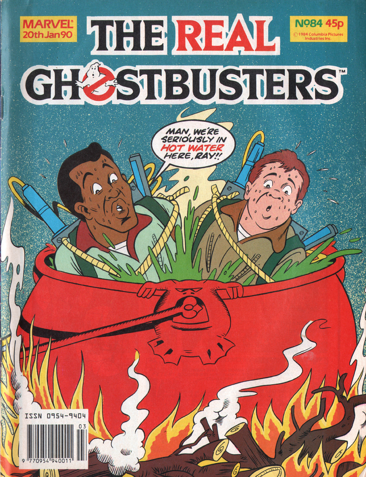 Read online The Real Ghostbusters comic -  Issue #84 - 1