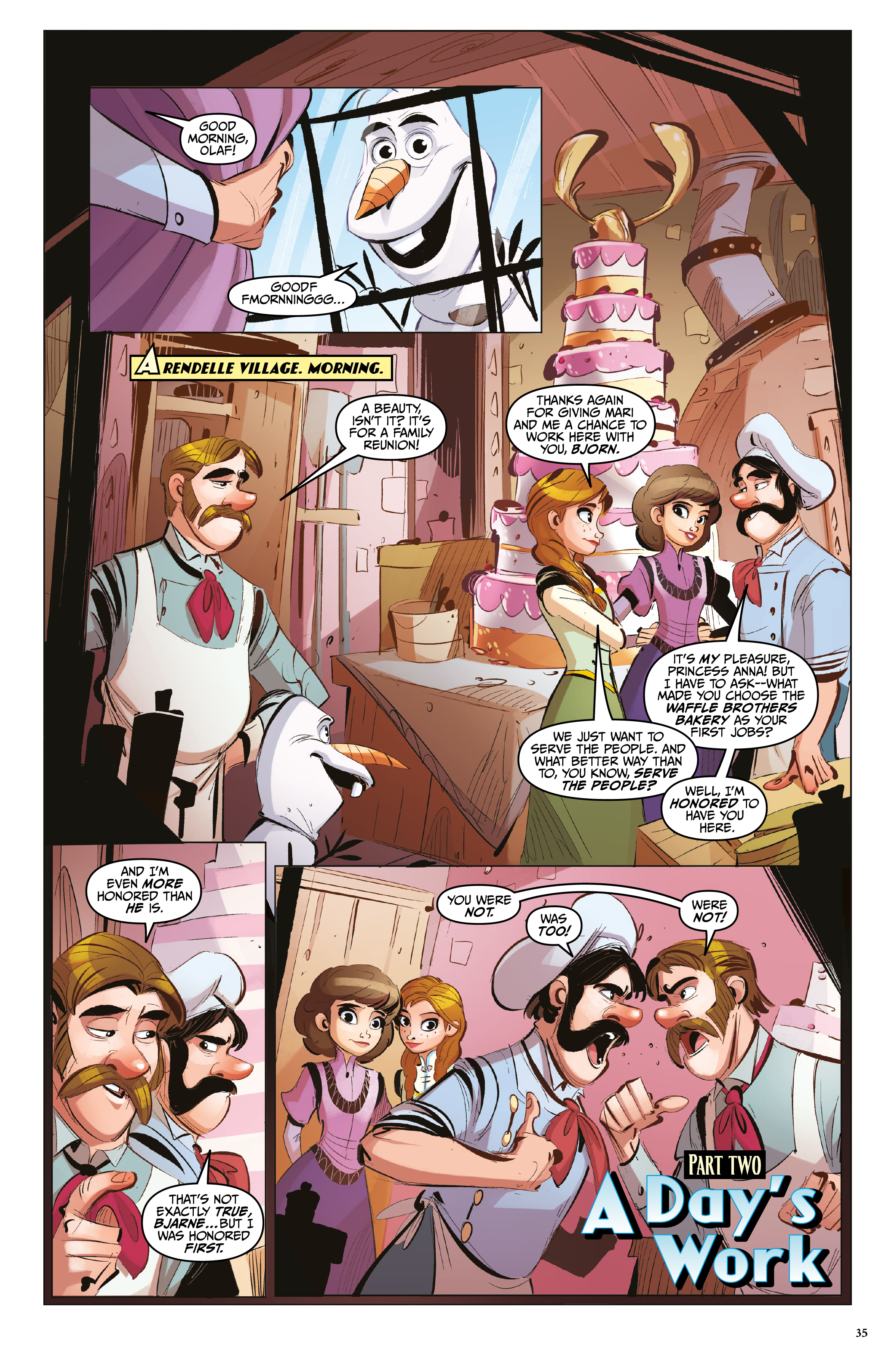 Read online Disney Frozen Library Edition comic -  Issue # TPB (Part 1) - 37