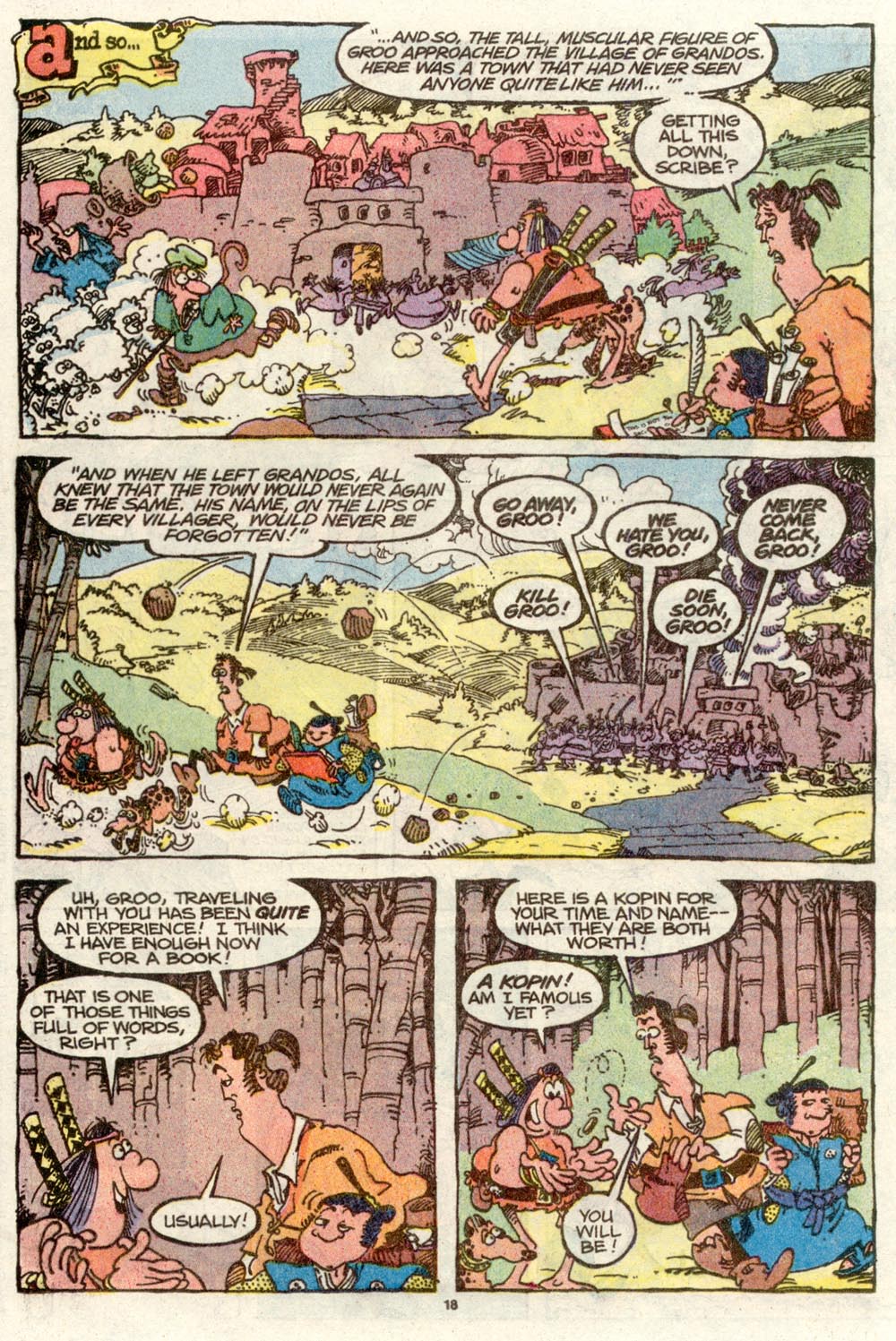 Read online Sergio Aragonés Groo the Wanderer comic -  Issue #70 - 13