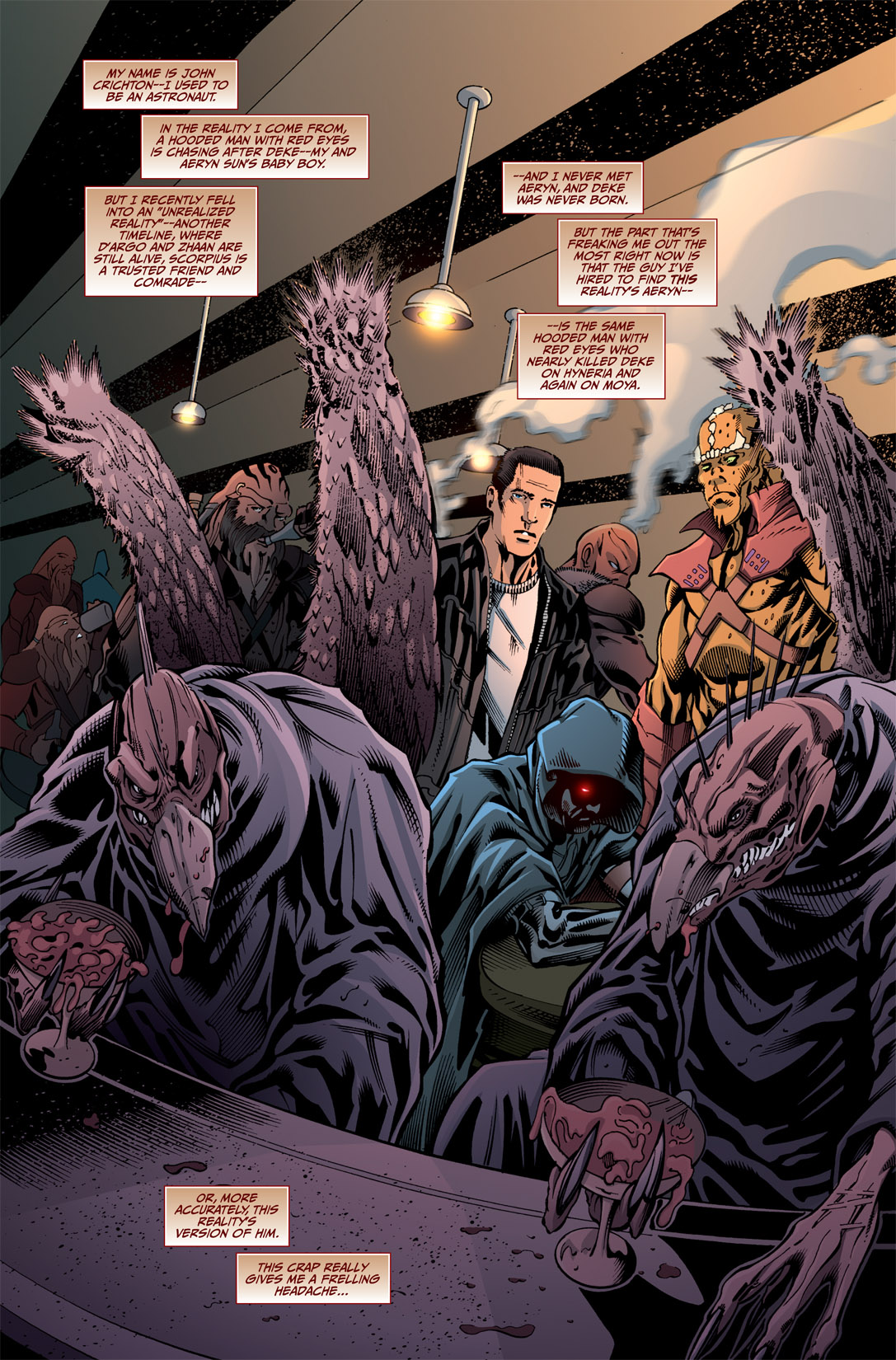 Read online Farscape: Gone and Back comic -  Issue #3 - 4
