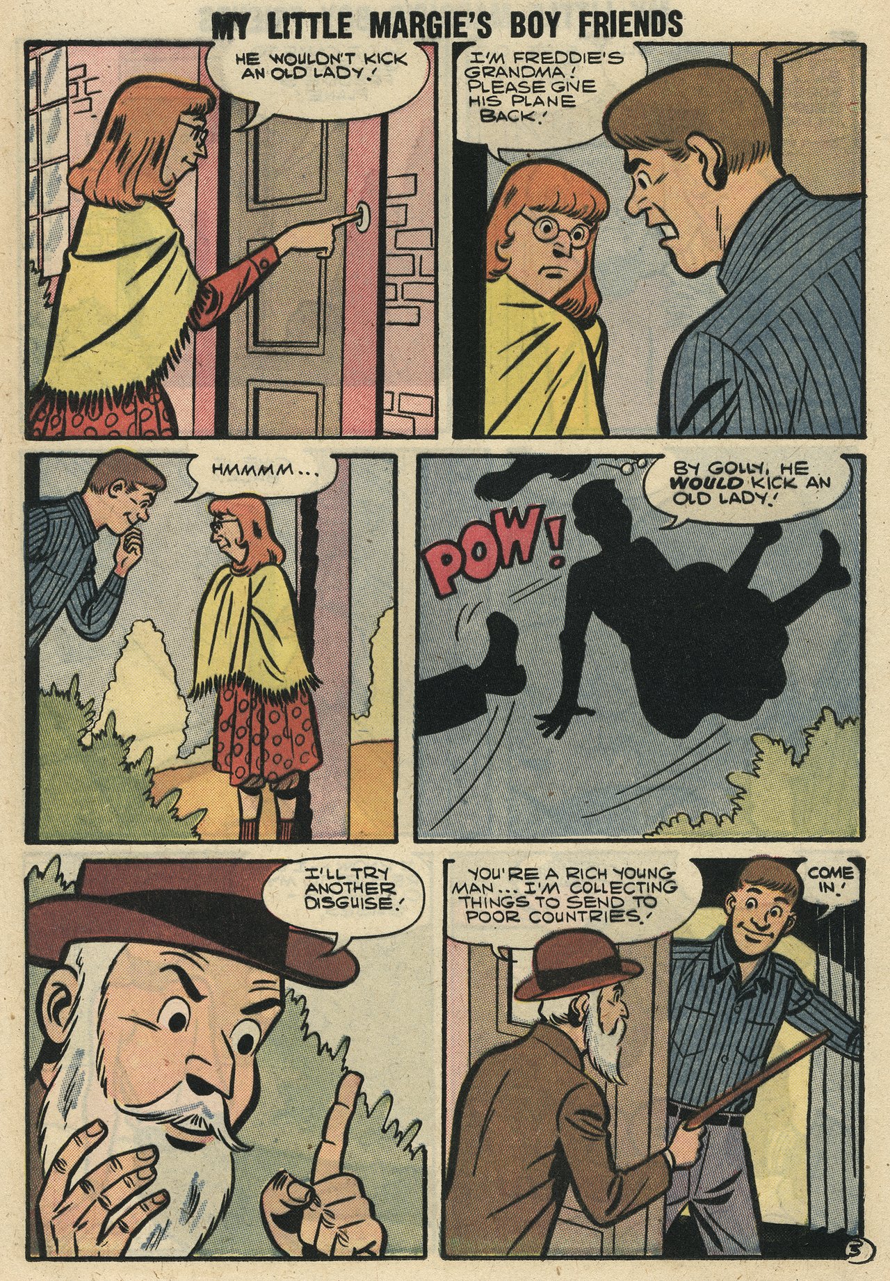 Read online My Little Margie's Boy Friends comic -  Issue #11 - 12