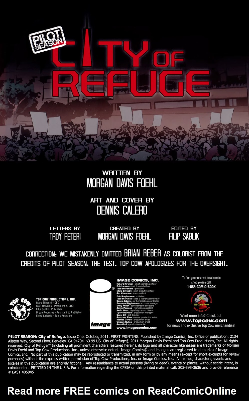 <{ $series->title }} issue Issue City Of Refuge - Page 2