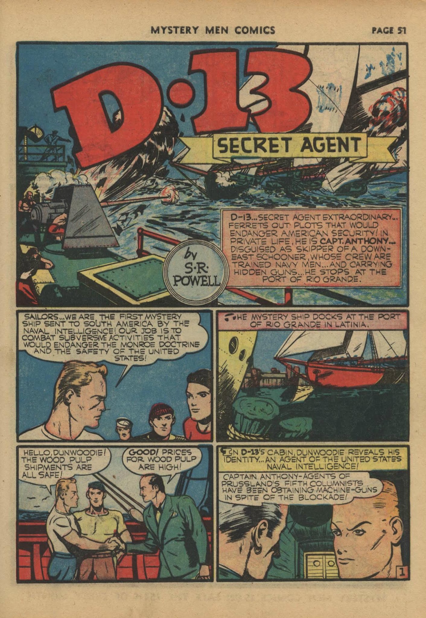 Read online Mystery Men Comics comic -  Issue #17 - 53