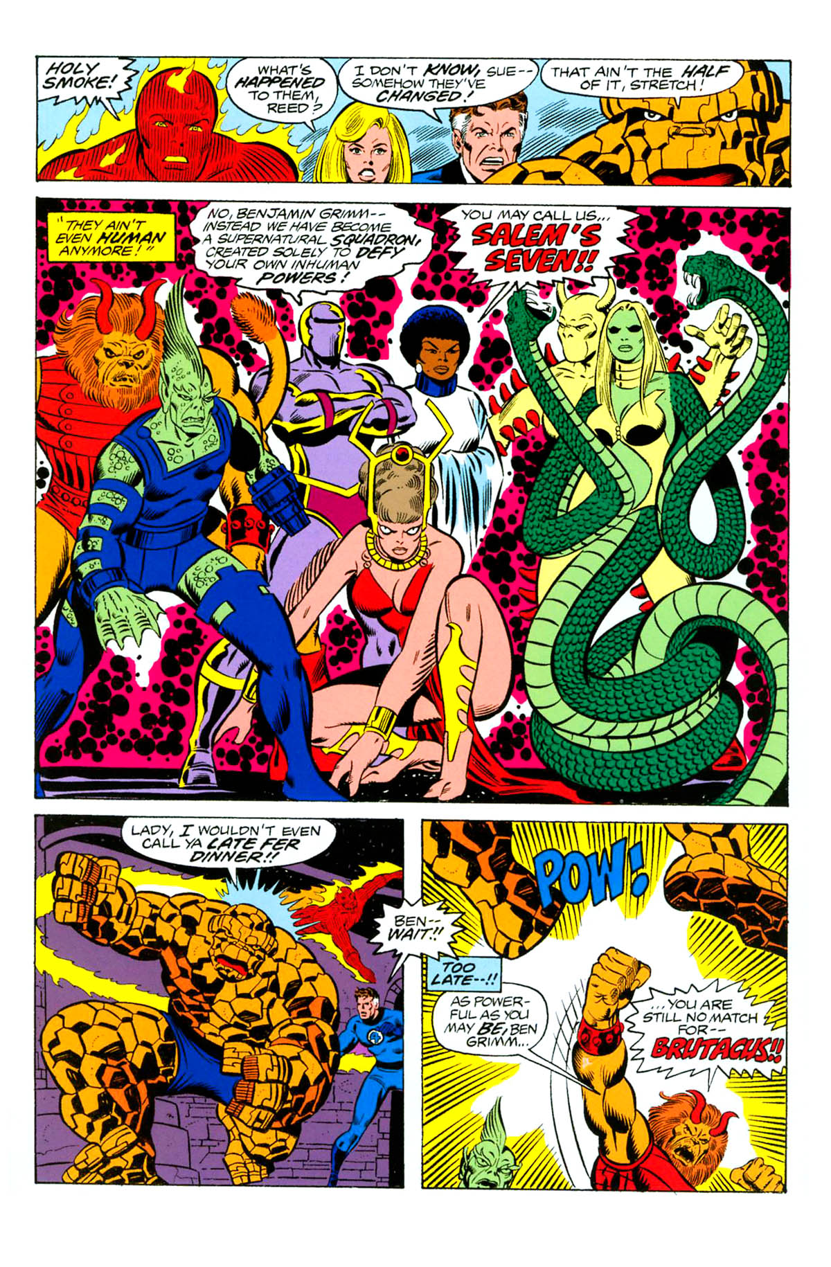 Read online Fantastic Four Visionaries: George Perez comic -  Issue # TPB 1 (Part 2) - 89