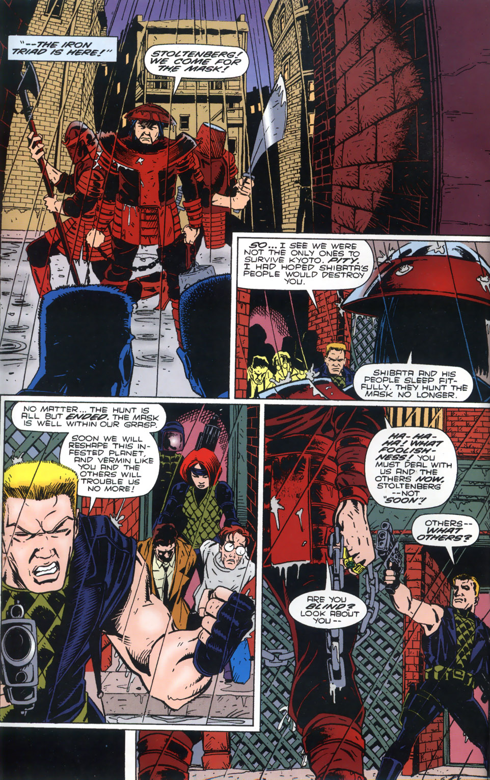 Read online The Mask: The Hunt for Green October comic -  Issue #4 - 6