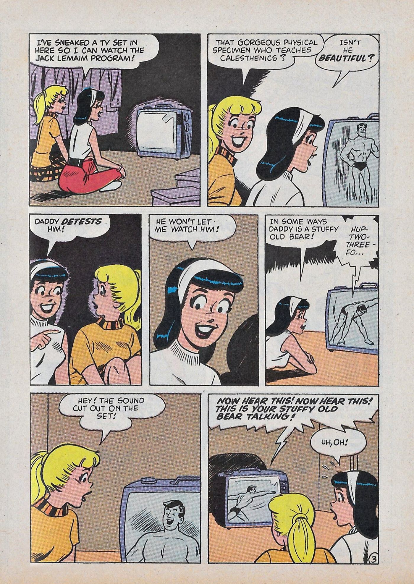 Read online Betty and Veronica Digest Magazine comic -  Issue #56 - 63