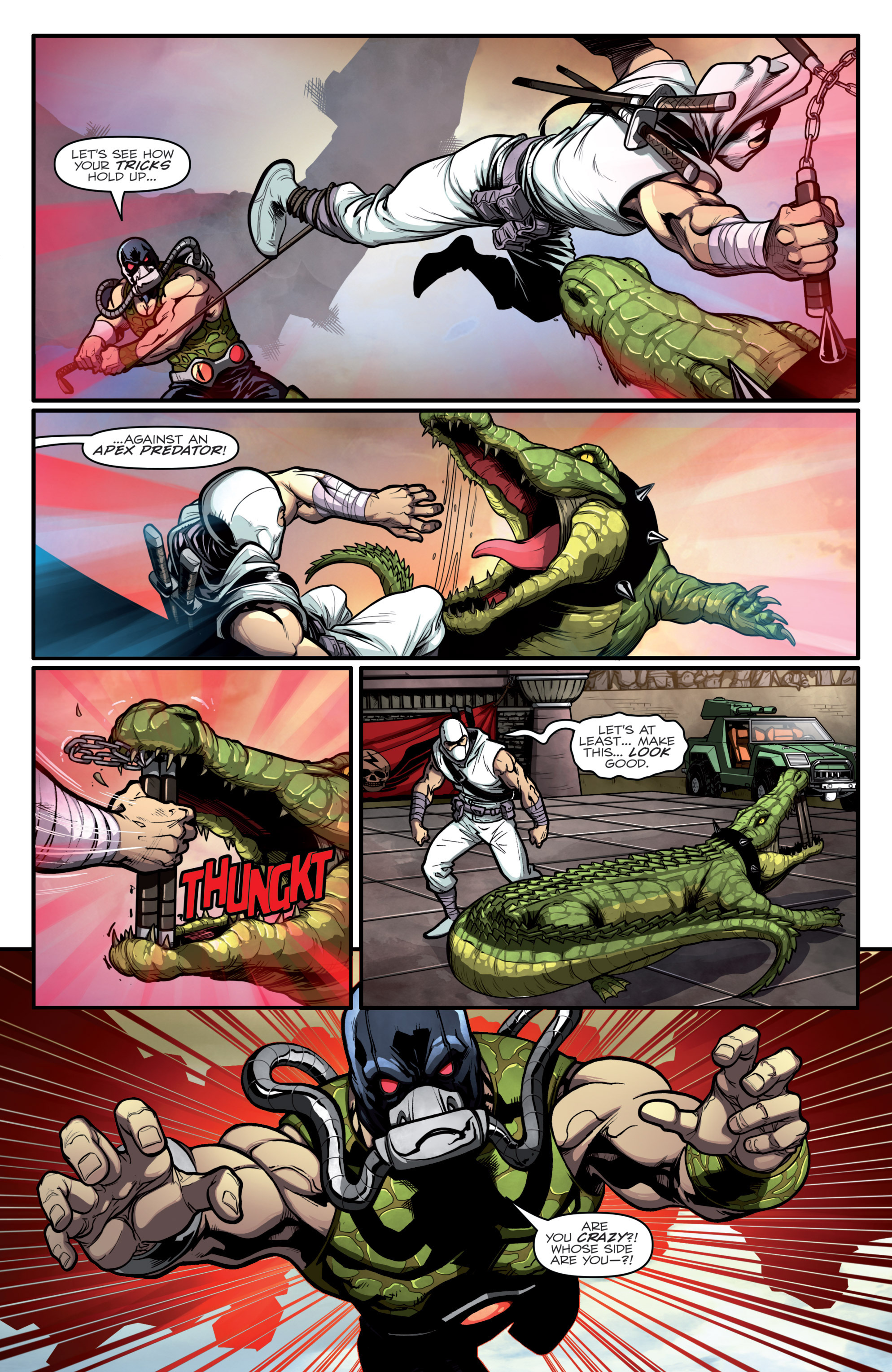 Read online Street Fighter X G.I. Joe comic -  Issue #2 - 16