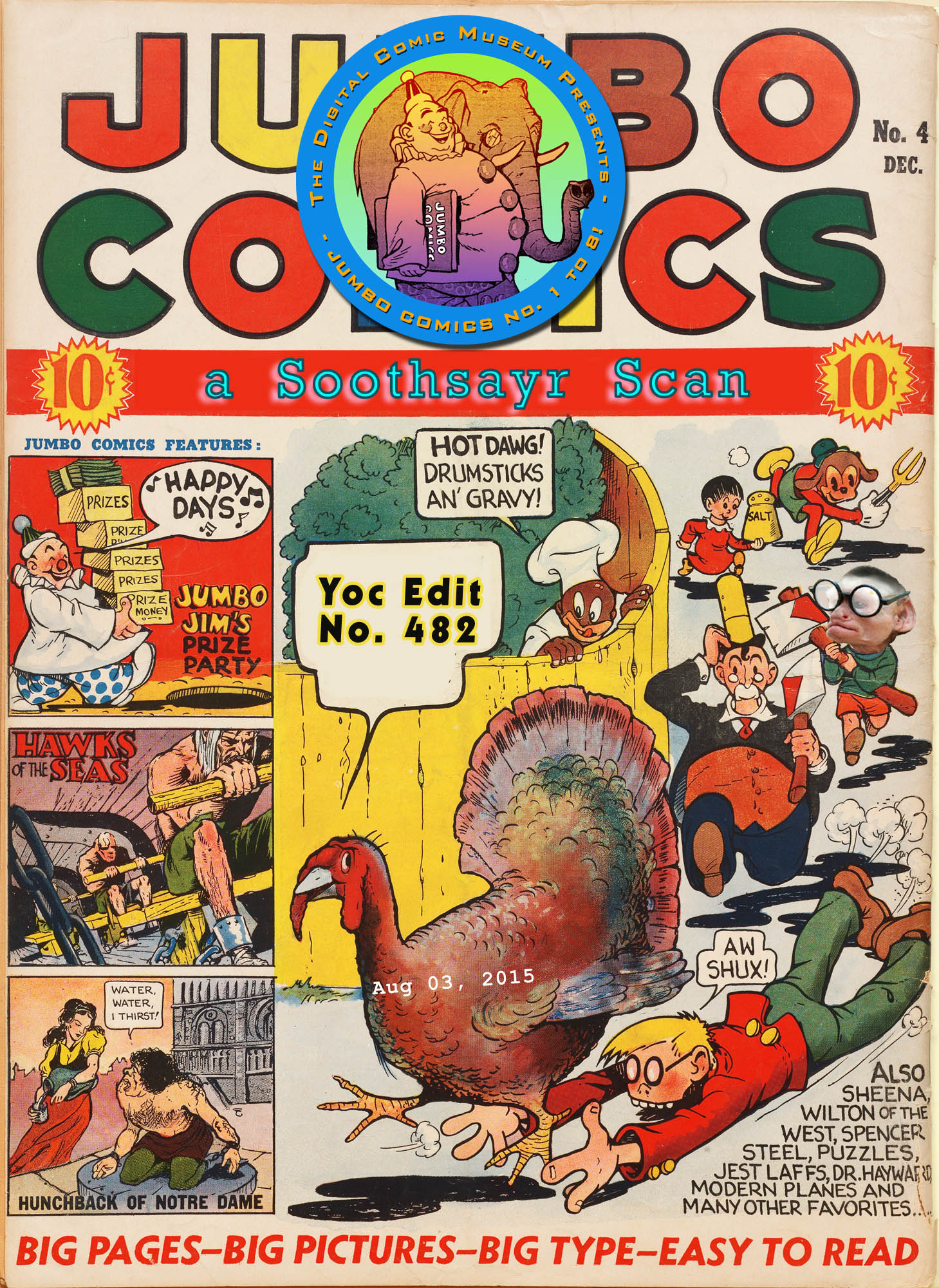 Read online Jumbo Comics comic -  Issue #4 - 53