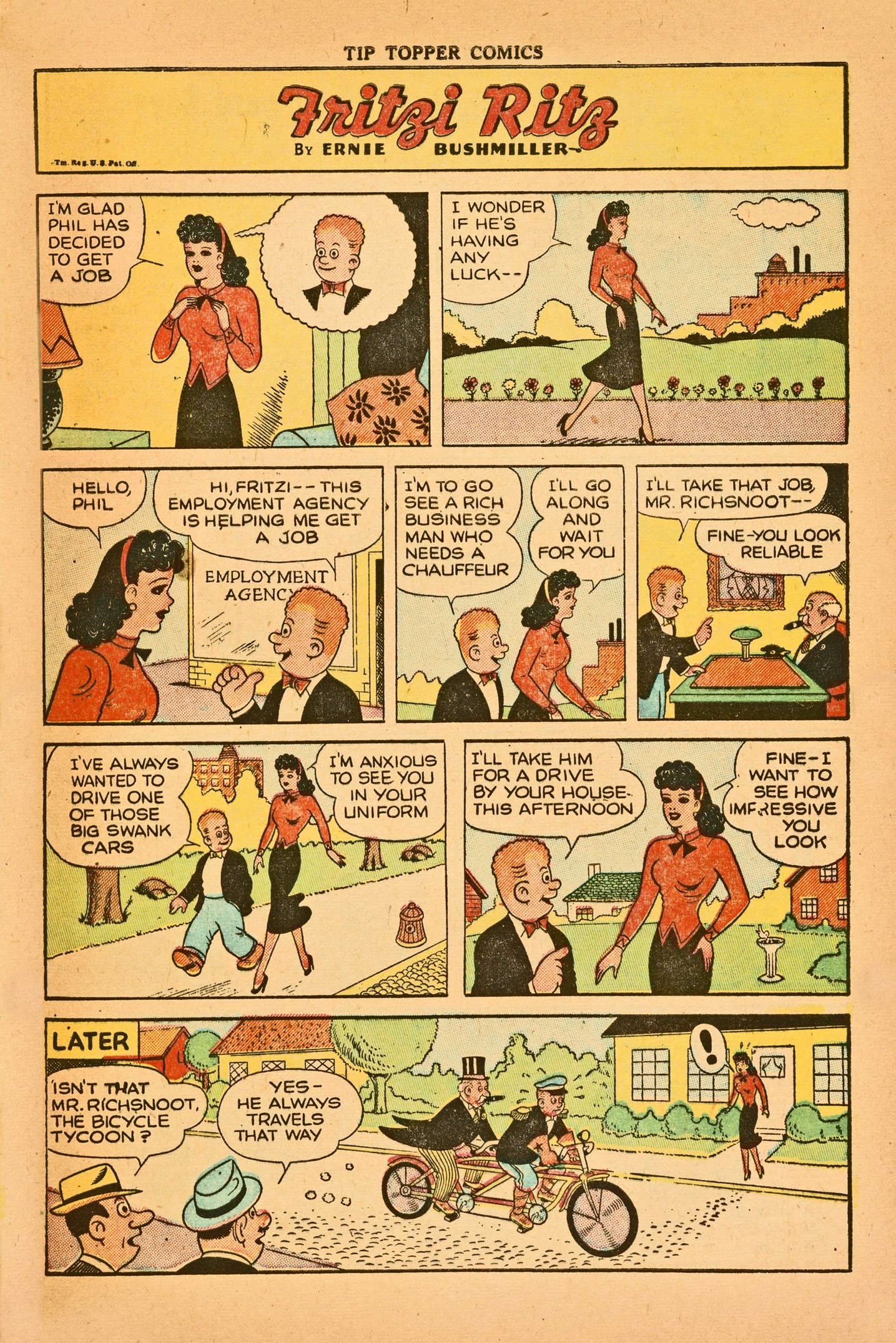 Read online Tip Topper Comics comic -  Issue #7 - 29