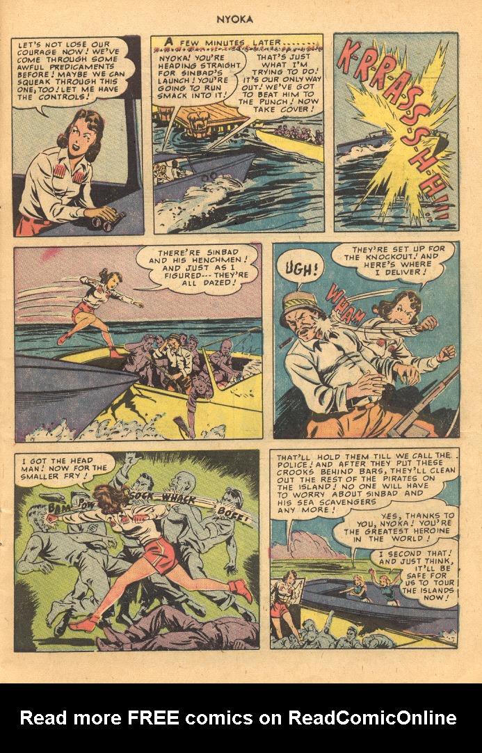 Read online Nyoka the Jungle Girl (1945) comic -  Issue #42 - 21