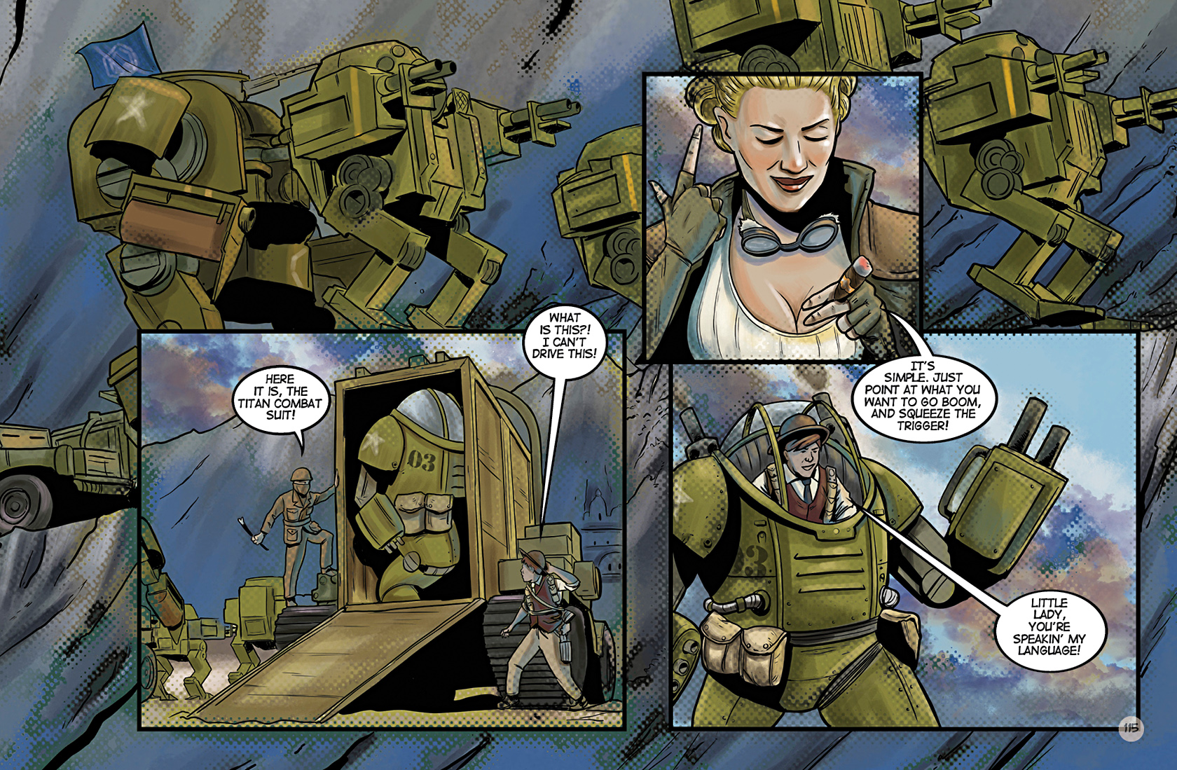 Read online The Adventures of the 19XX comic -  Issue #3 - 112