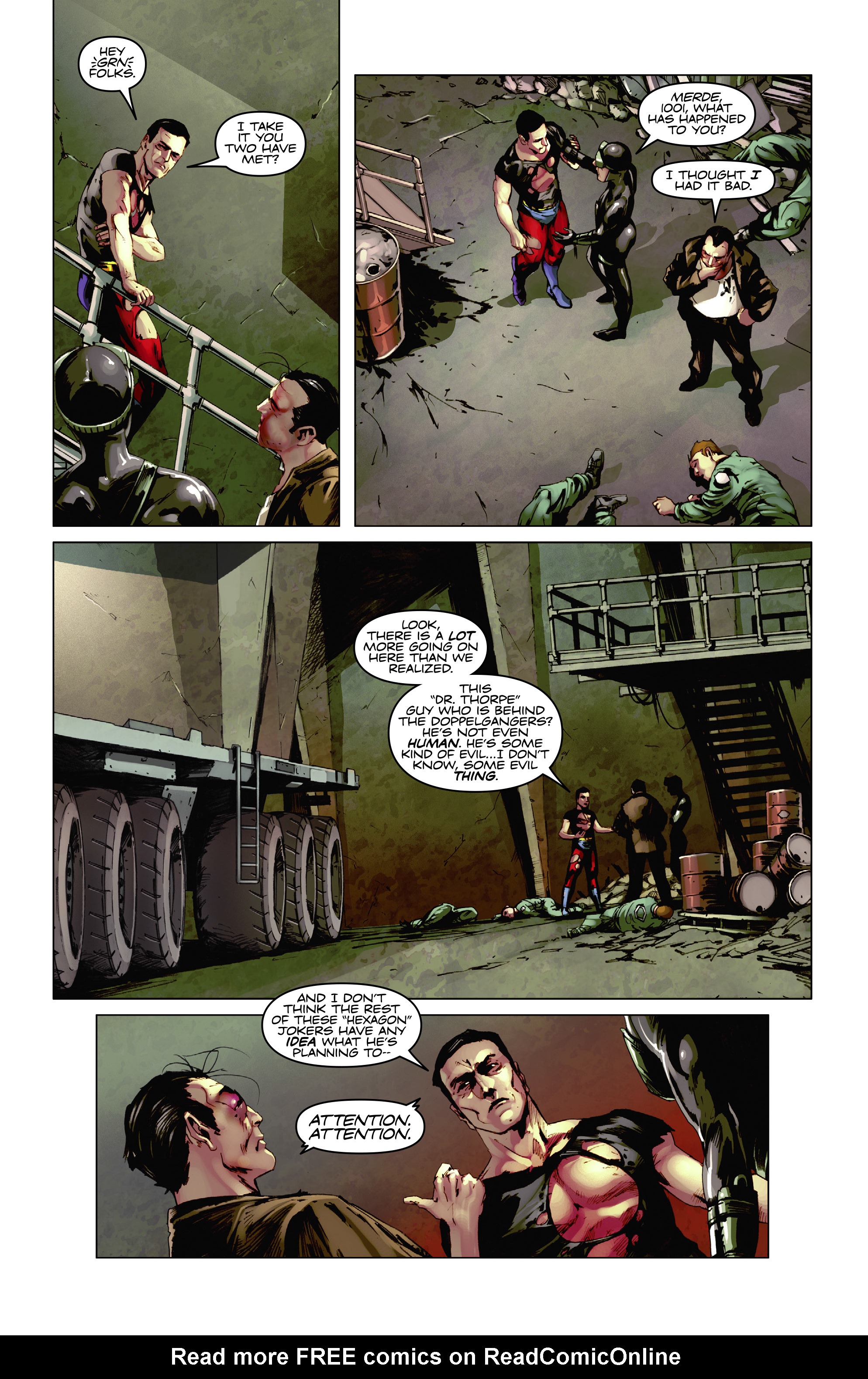 Read online Codename: Action comic -  Issue # _TPB - 109