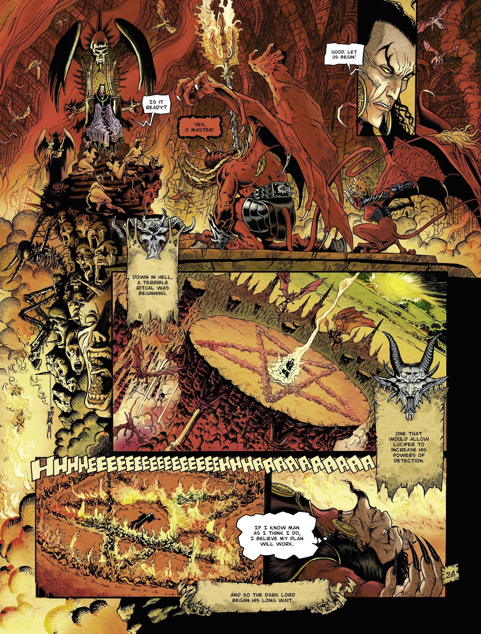 Read online The Black Moon Chronicles comic -  Issue #15 - 28