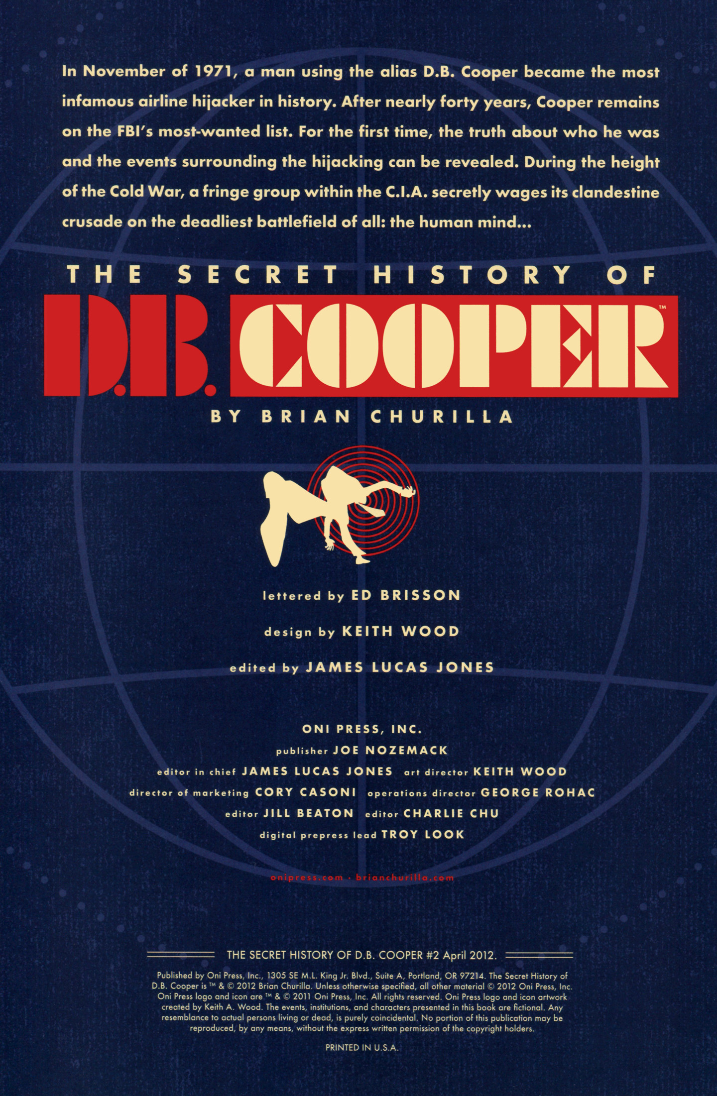 Read online The Secret History of D.B. Cooper comic -  Issue #2 - 2