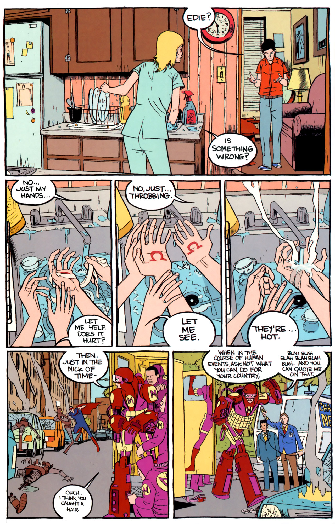 Read online Omega: The Unknown (2007) comic -  Issue #2 - 13