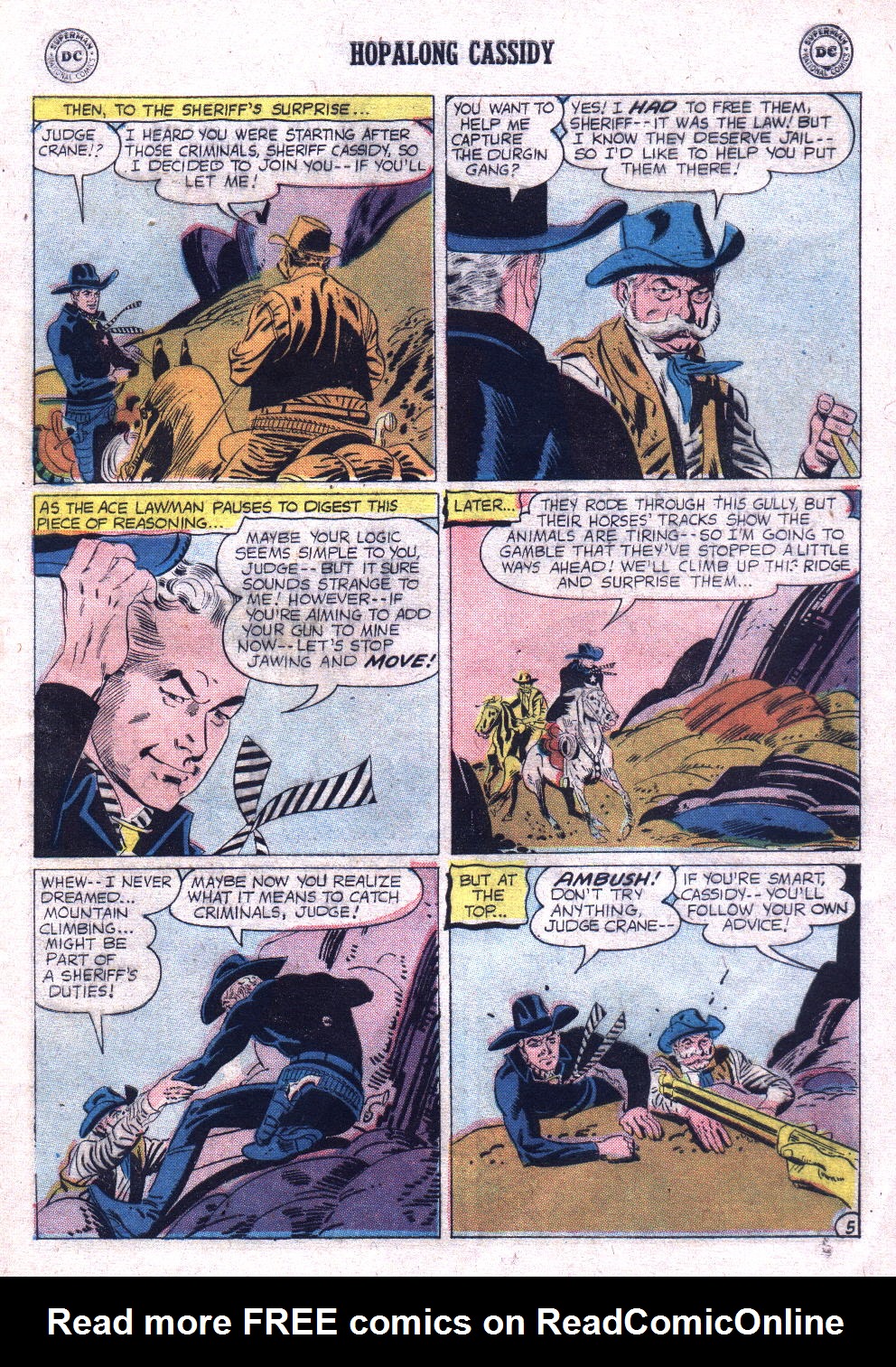 Read online Hopalong Cassidy comic -  Issue #130 - 29