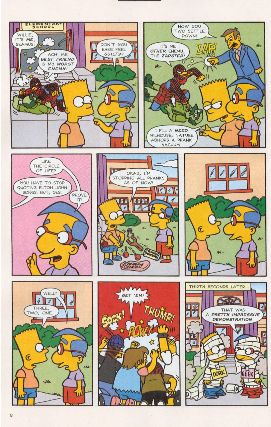 Read online Simpsons Comics comic -  Issue #75 - 9