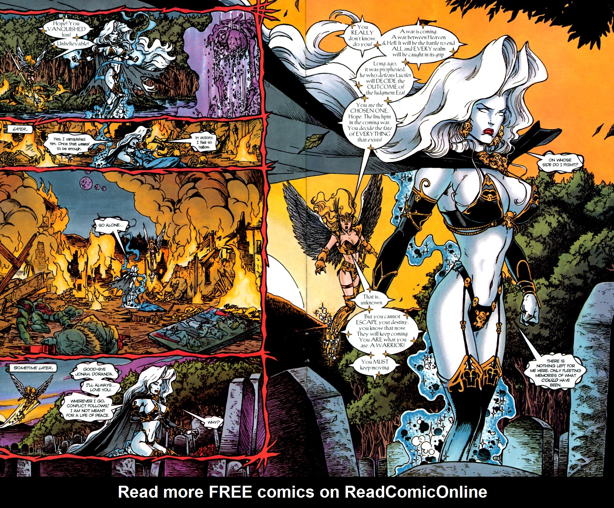 Read online Lady Death III: The Odyssey comic -  Issue #4 - 19