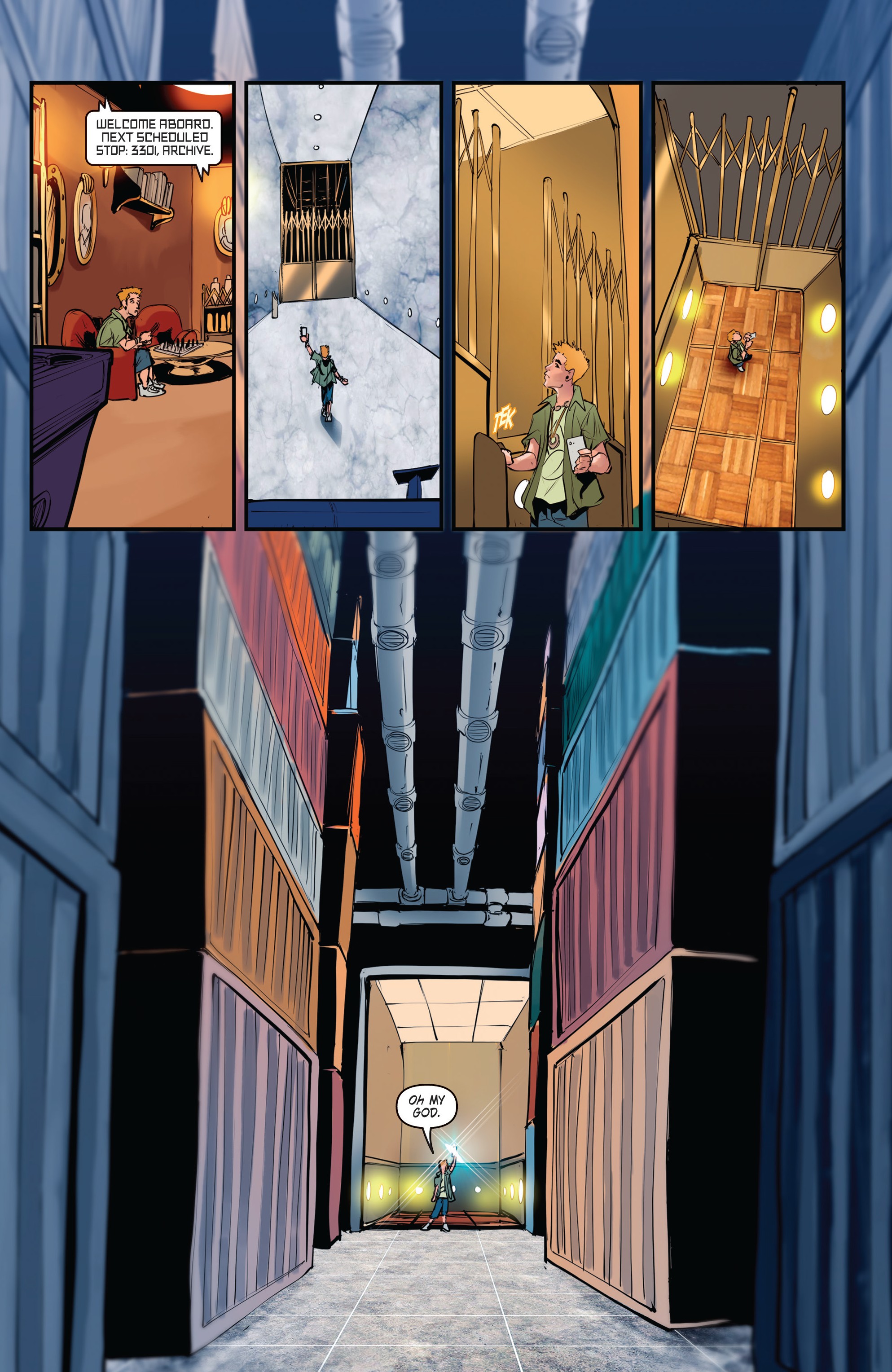 Read online Conspiracy comic -  Issue #3 - 20