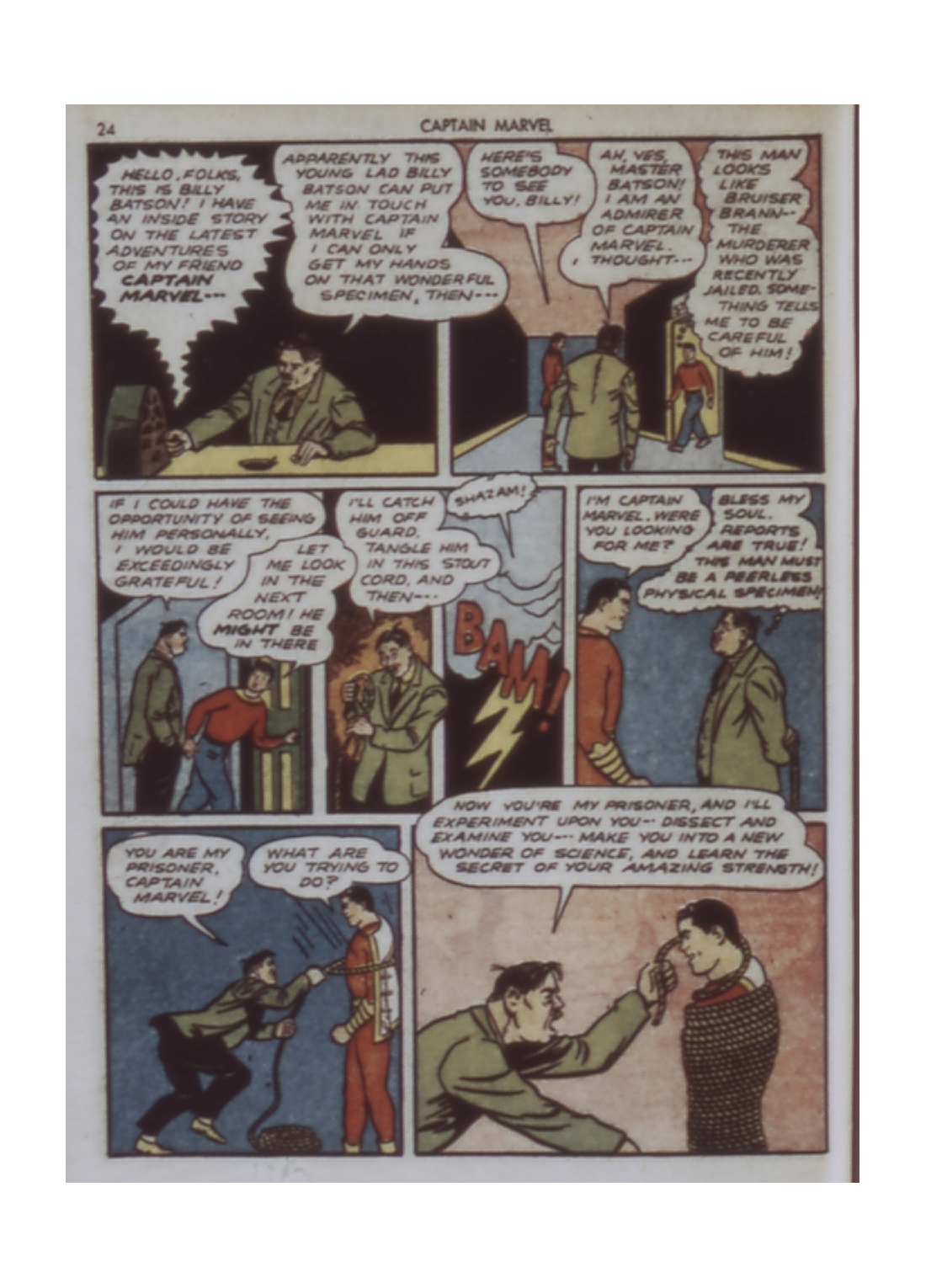 Read online Captain Marvel Adventures comic -  Issue #7 - 24
