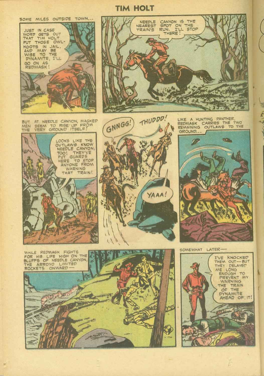 Read online Tim Holt comic -  Issue #36 - 20