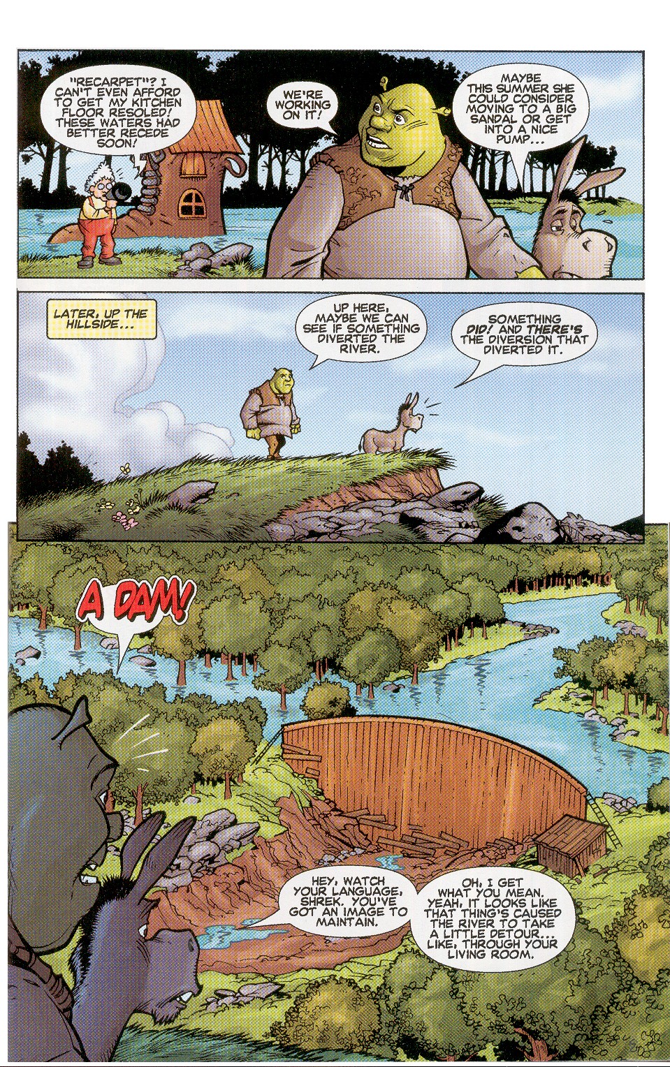 Read online Shrek (2003) comic -  Issue #3 - 8