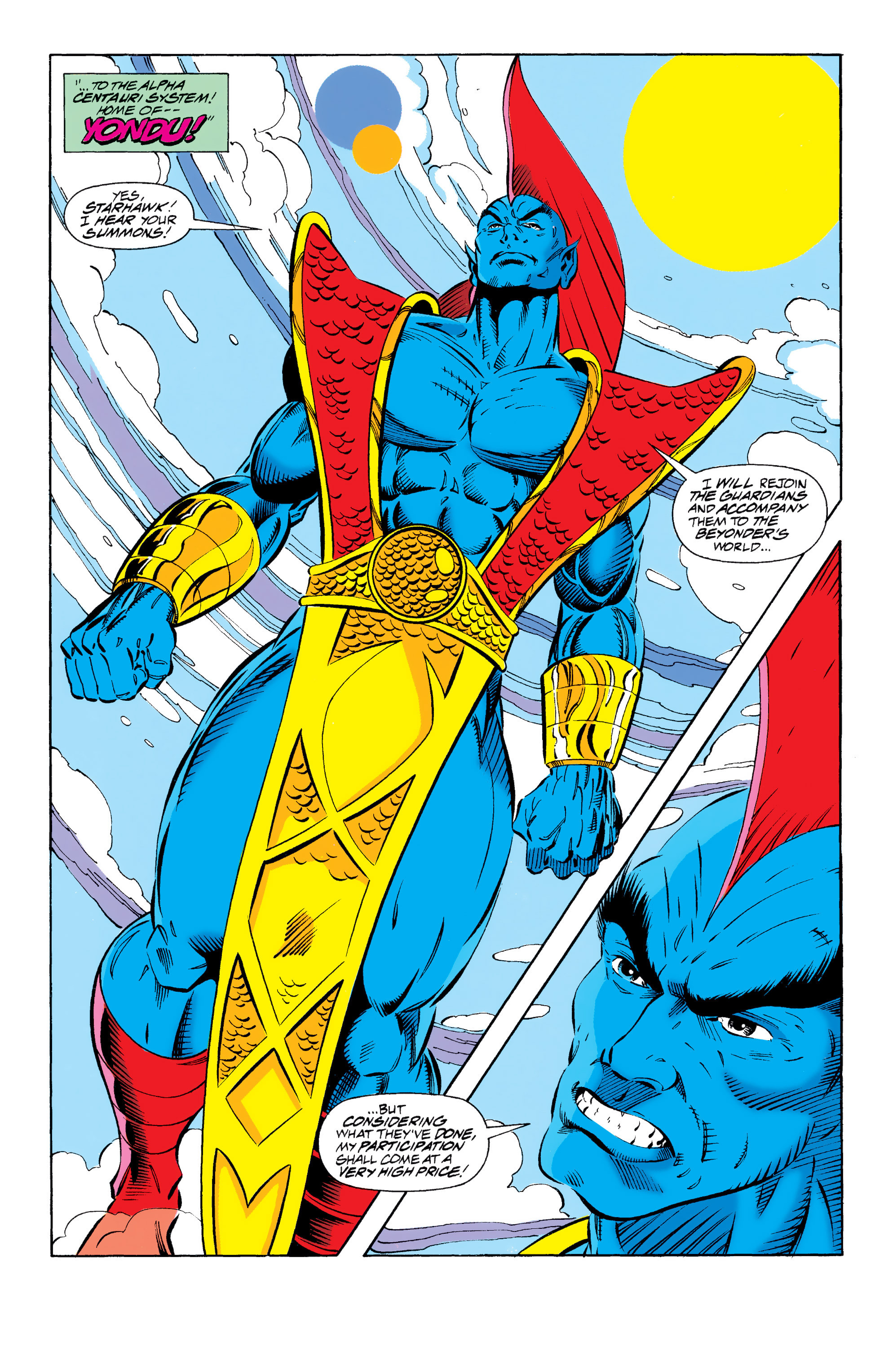 Read online Guardians of the Galaxy (1990) comic -  Issue # _TPB In The Year 3000 2 (Part 1) - 100