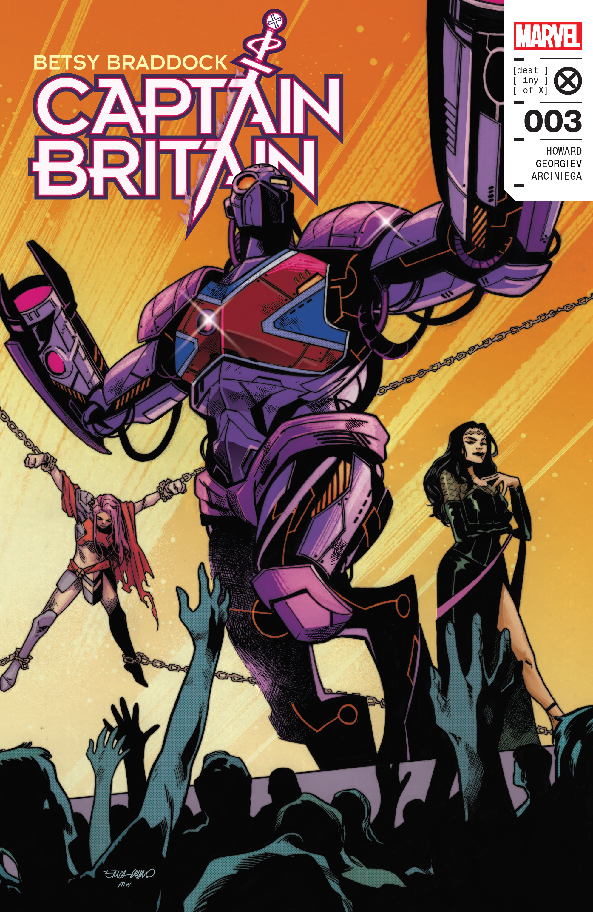 Read online Betsy Braddock: Captain Britain comic -  Issue #3 - 1