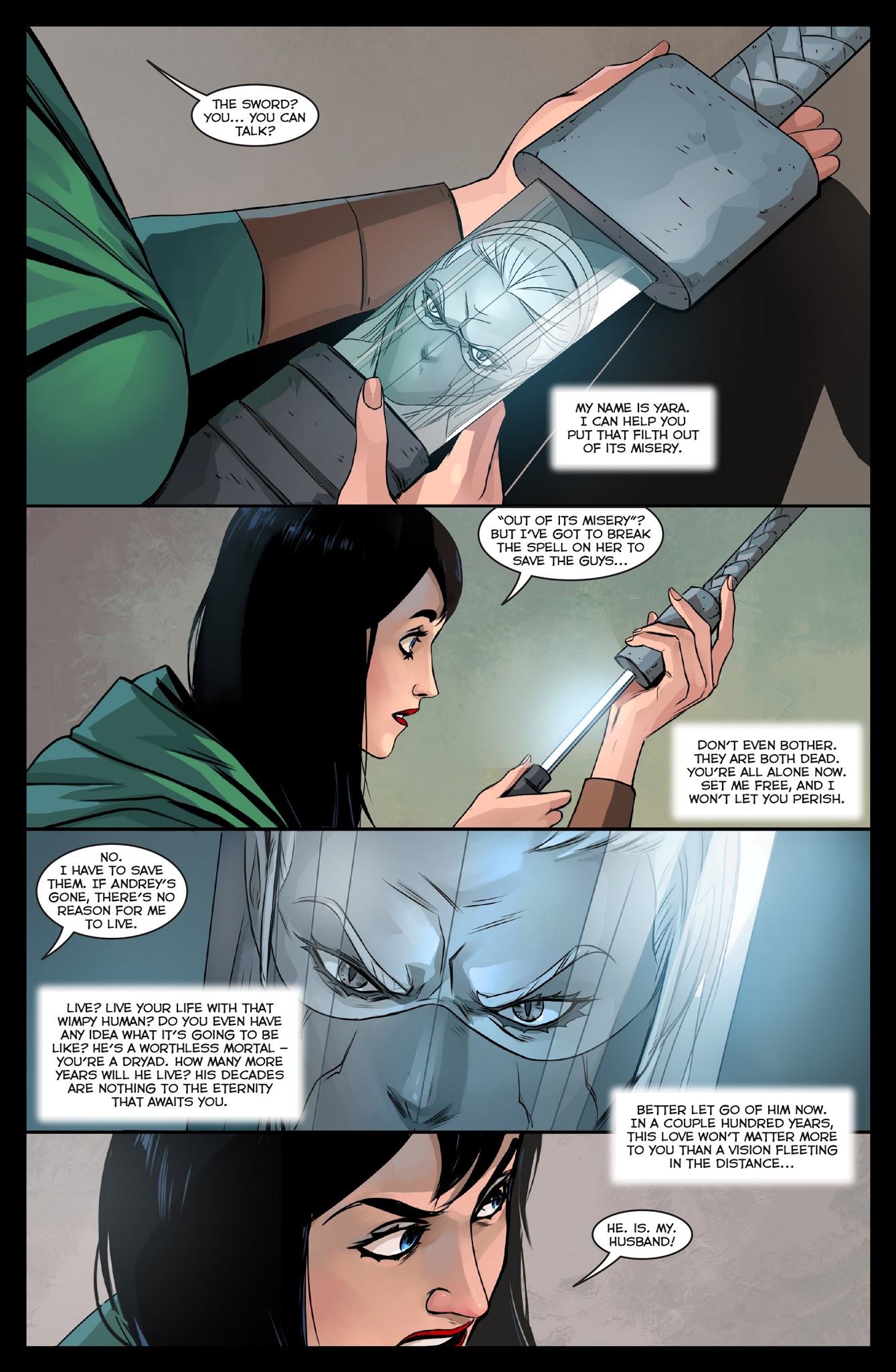 Read online Realmwalkers comic -  Issue #5 - 22