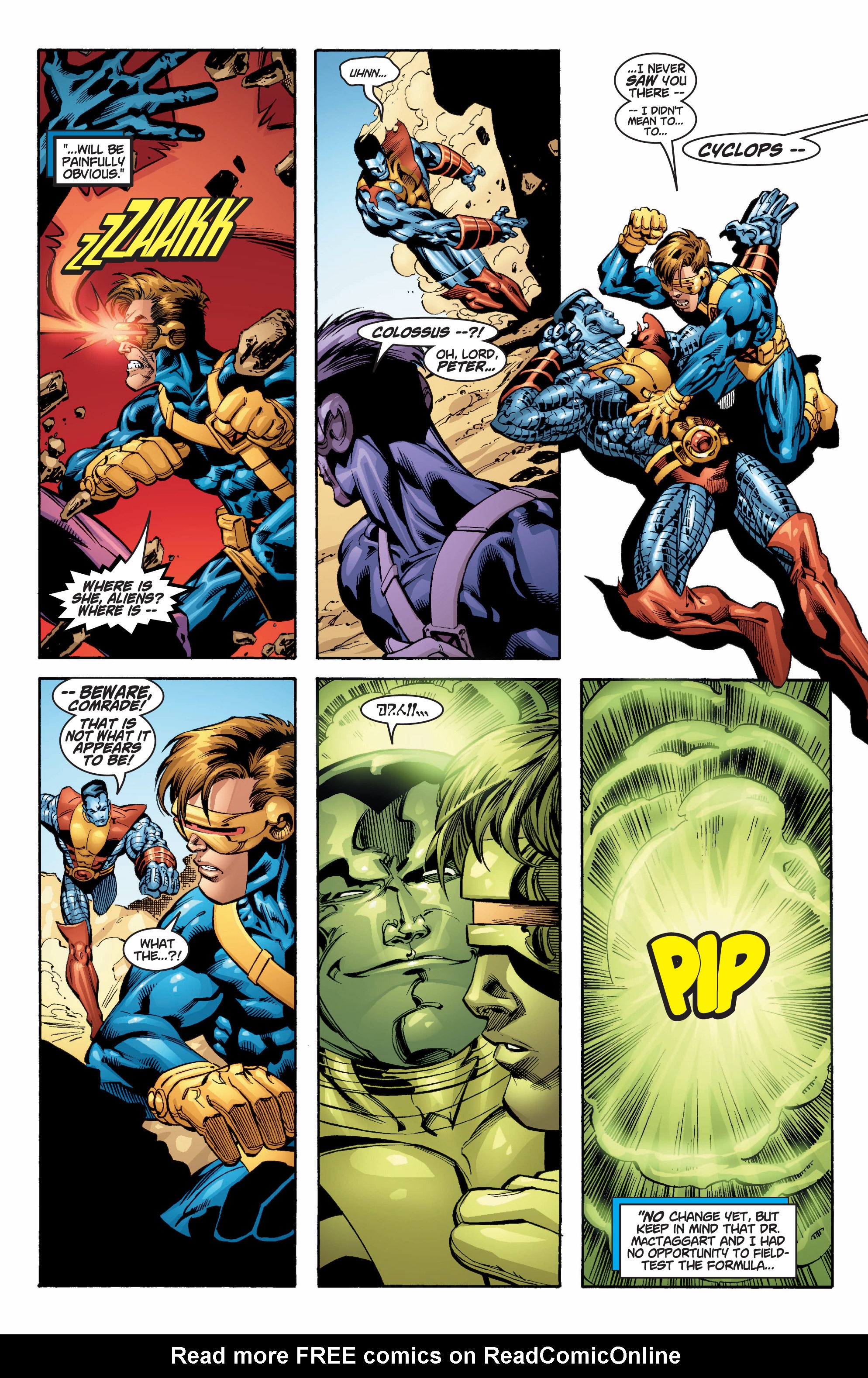 Read online X-Men vs. Apocalypse comic -  Issue # TPB 1 - 258