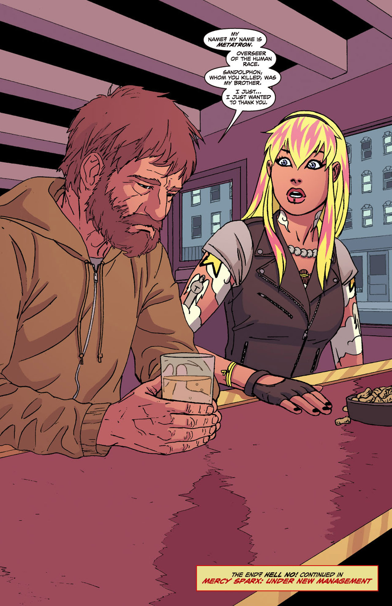 Read online Mercy Sparx (2008) comic -  Issue #4 - 23