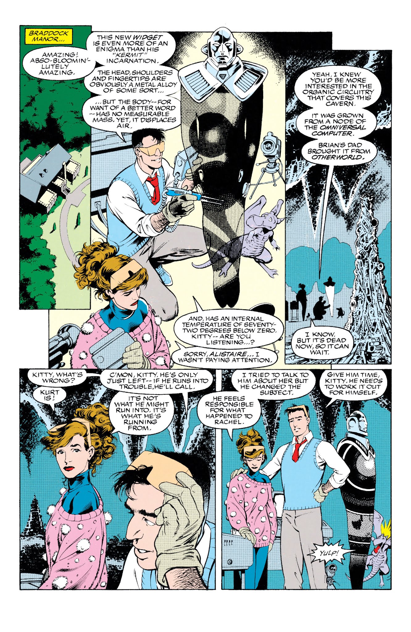 Read online Excalibur Visionaries: Alan Davis comic -  Issue # TPB 2 (Part 1) - 94