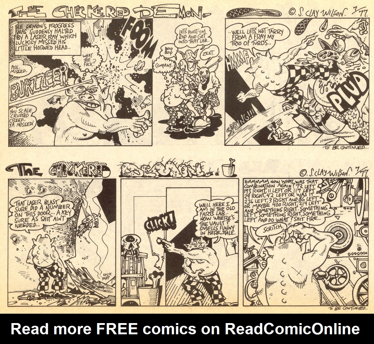 Read online The Checkered Demon comic -  Issue #3 - 6