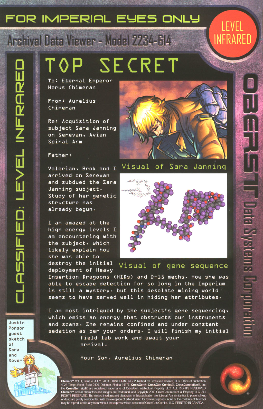 Read online Chimera comic -  Issue #4 - 1