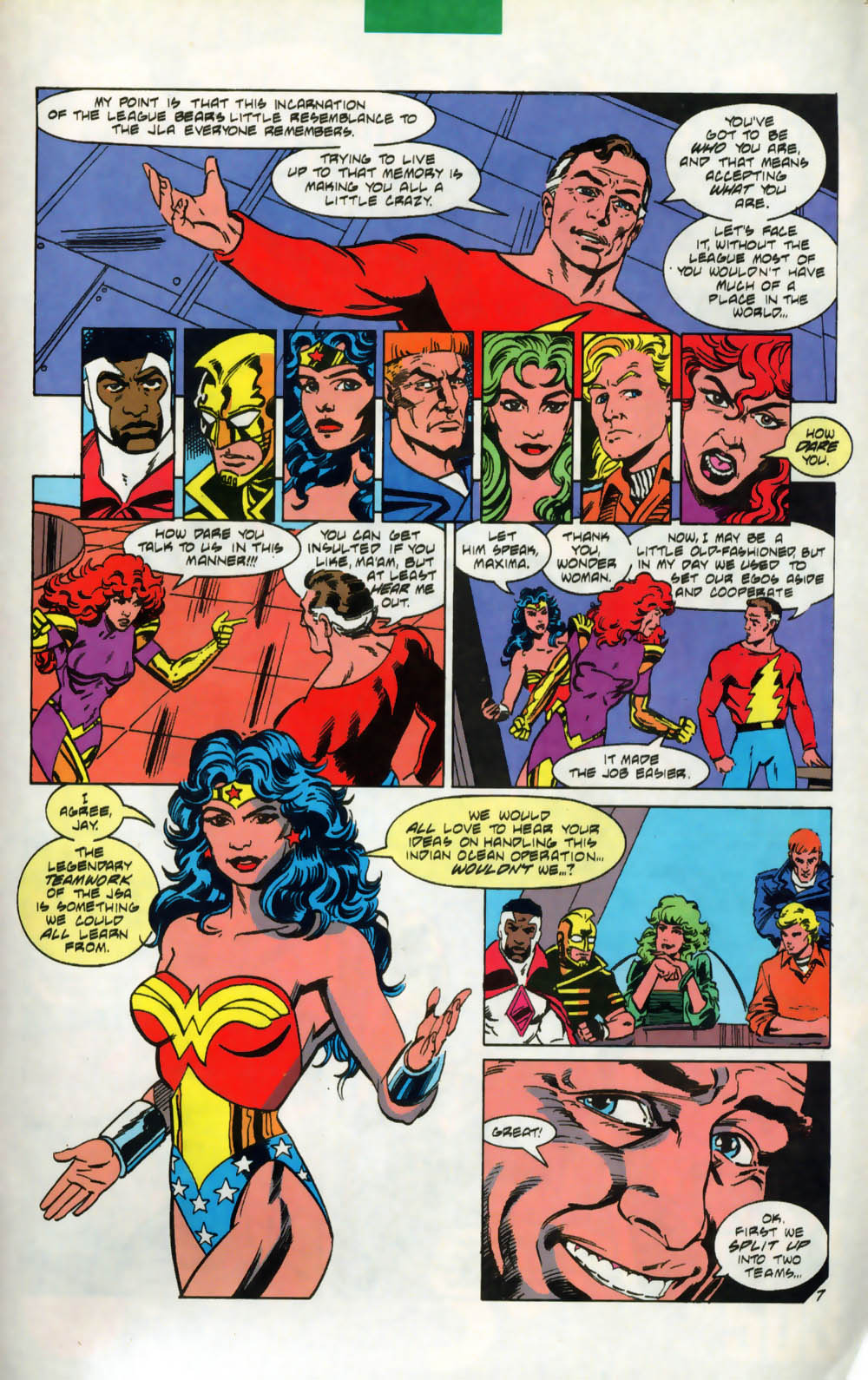 Read online Justice League America comic -  Issue #78 - 8