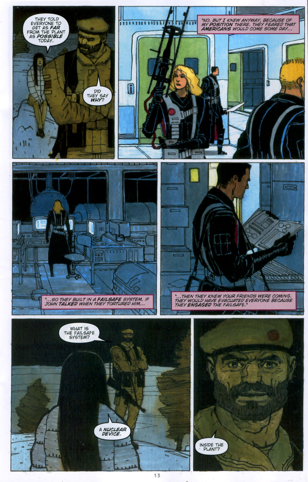 Read online CVO: Covert Vampiric Operations - Human Touch comic -  Issue # Full - 15