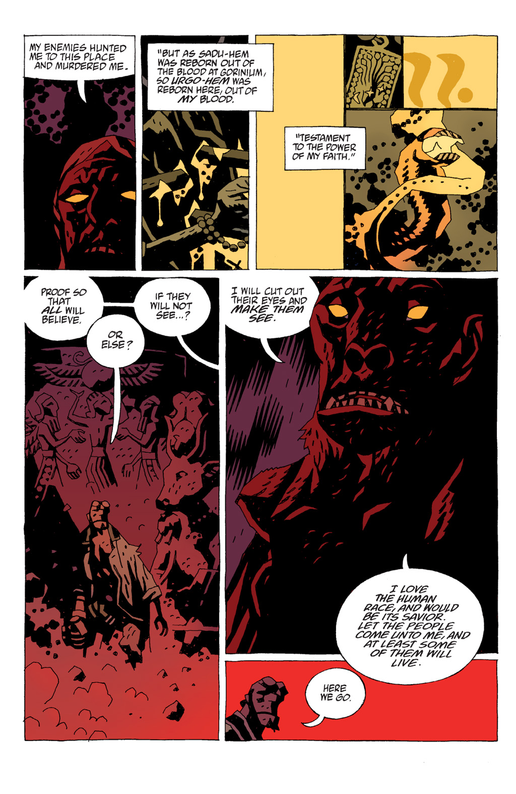 Read online Hellboy: The Island comic -  Issue #2 - 19