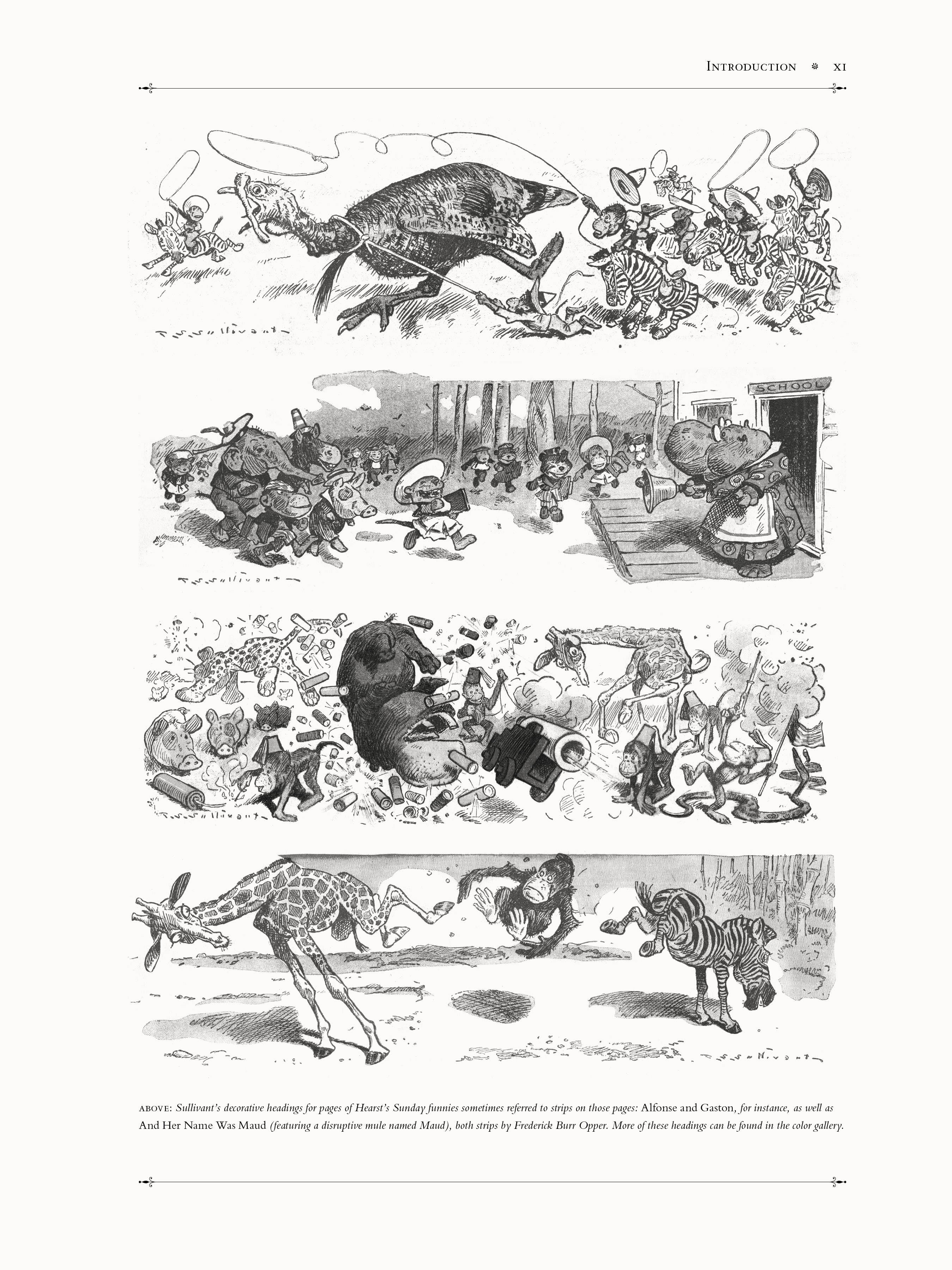 Read online A Cockeyed Menagerie: The Drawings of T.S. Sullivant comic -  Issue # TPB (Part 1) - 11