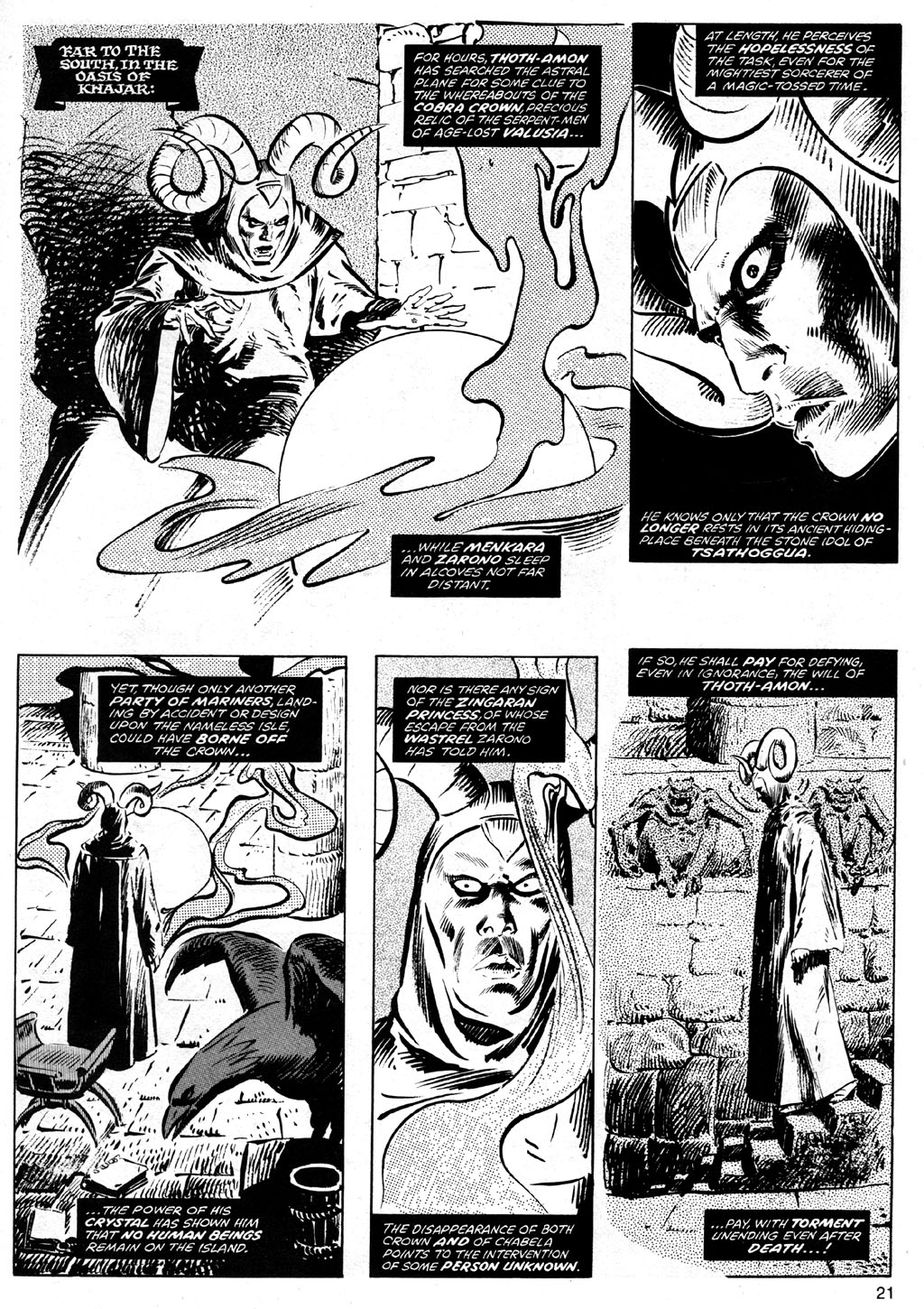 The Savage Sword Of Conan issue 41 - Page 21