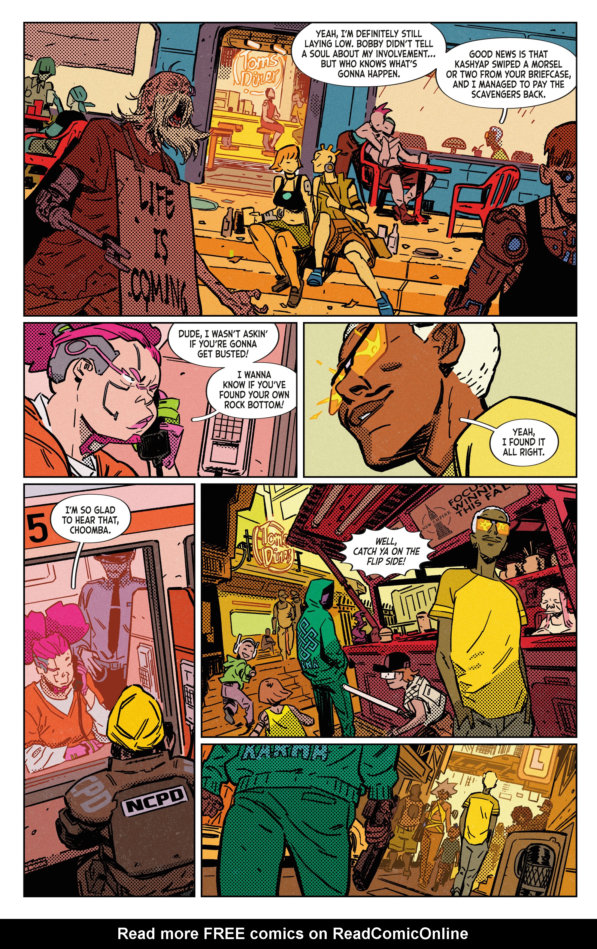 Read online Cyberpunk 2077: Blackout comic -  Issue #4 - 23