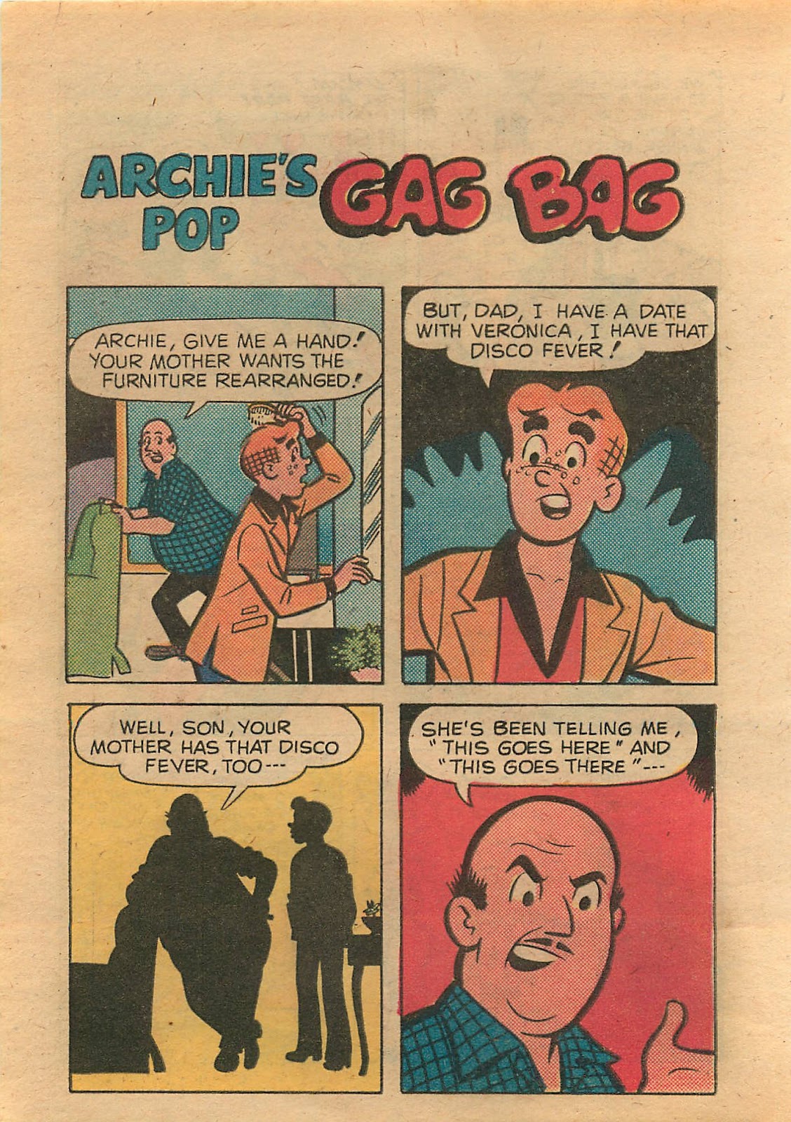 Archie...Archie Andrews, Where Are You? Digest Magazine issue 19 - Page 54