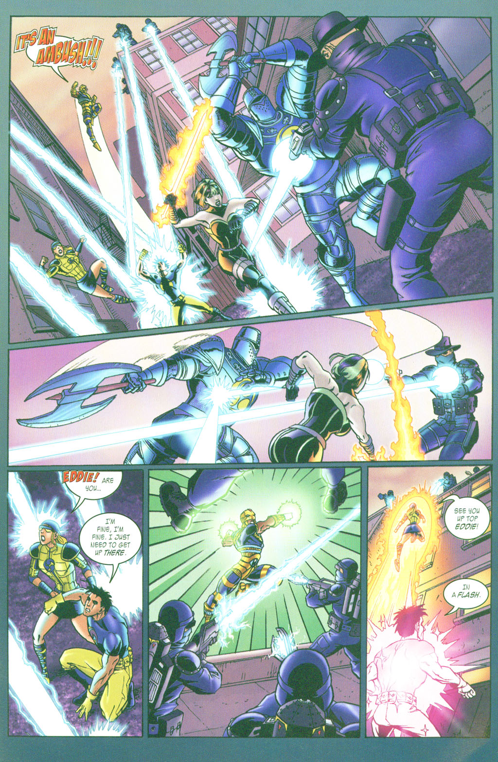 Read online City of Heroes (2004) comic -  Issue #6 - 12