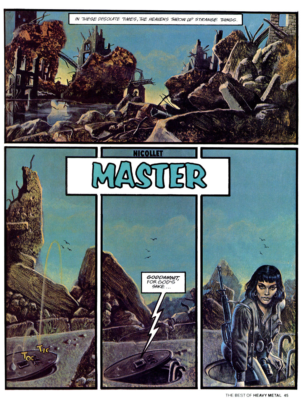 Read online The Best of Heavy Metal comic Issue TPB 1