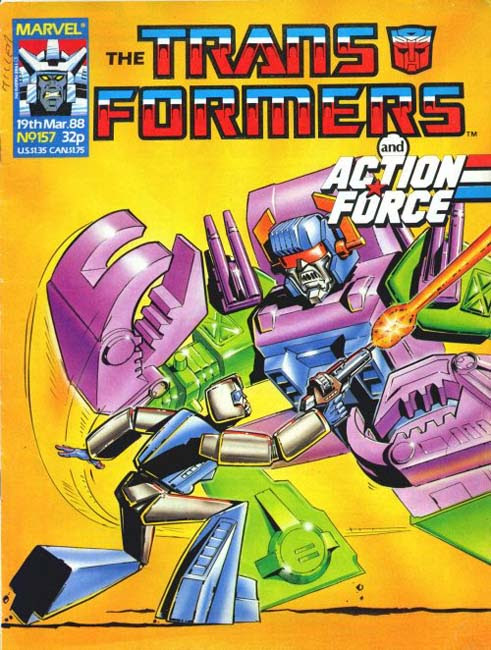 Read online The Transformers (UK) comic -  Issue #157 - 1