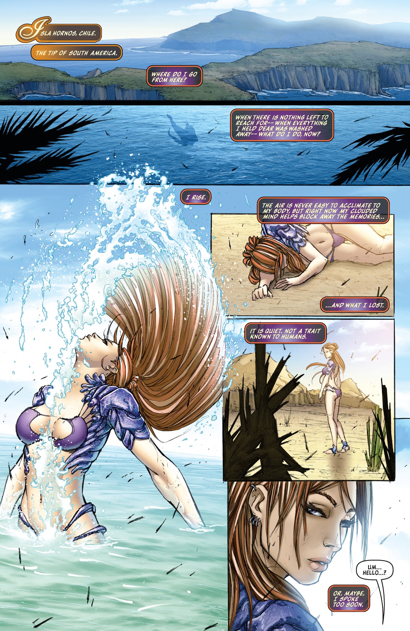 Read online Michael Turner's Fathom: Kiani (2014) comic -  Issue #1 - 7